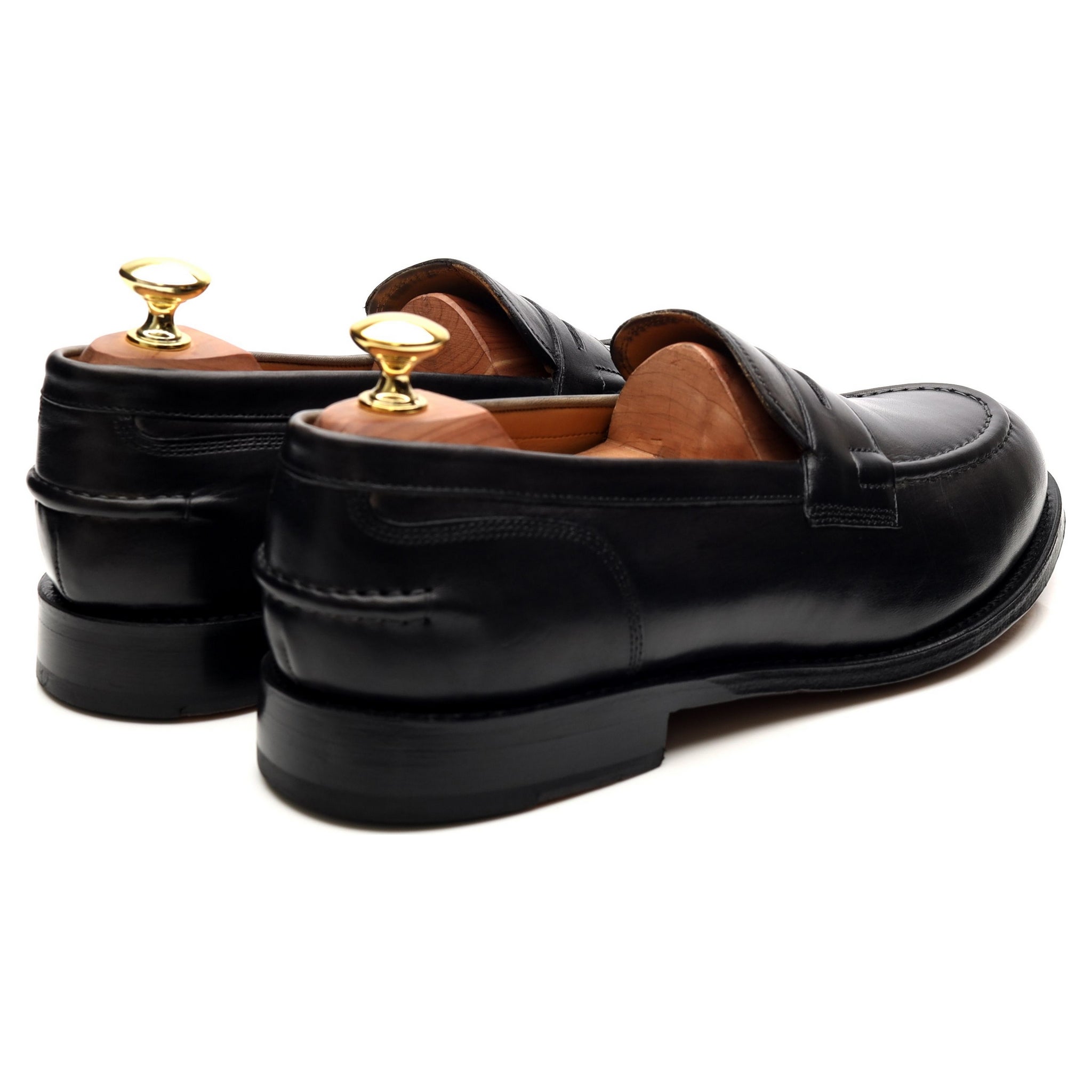 Grenson Maxwell mocassin cuir gris foncé UK 8