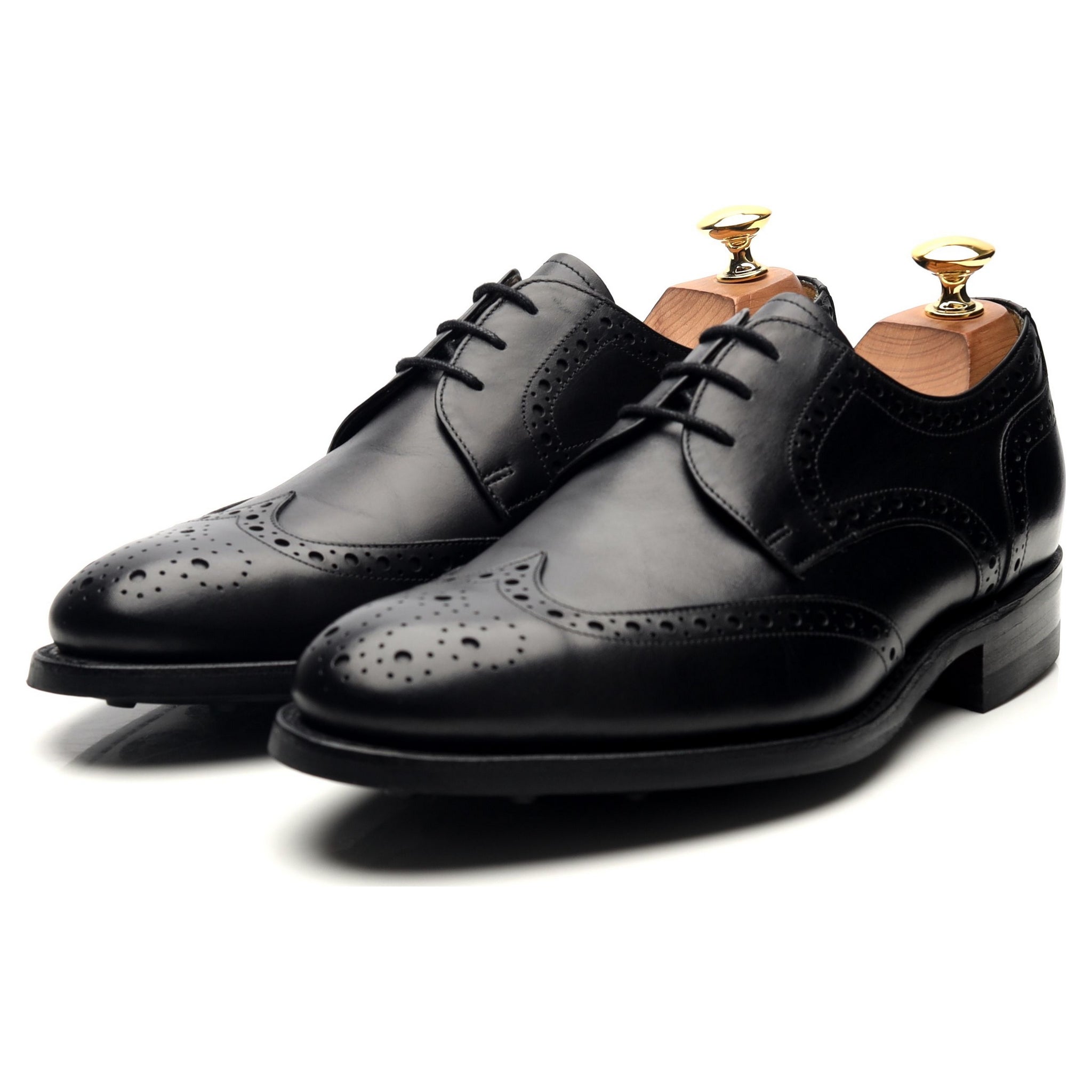 Barker Longworth derby cuir noir UK 6 G semelle gomme
