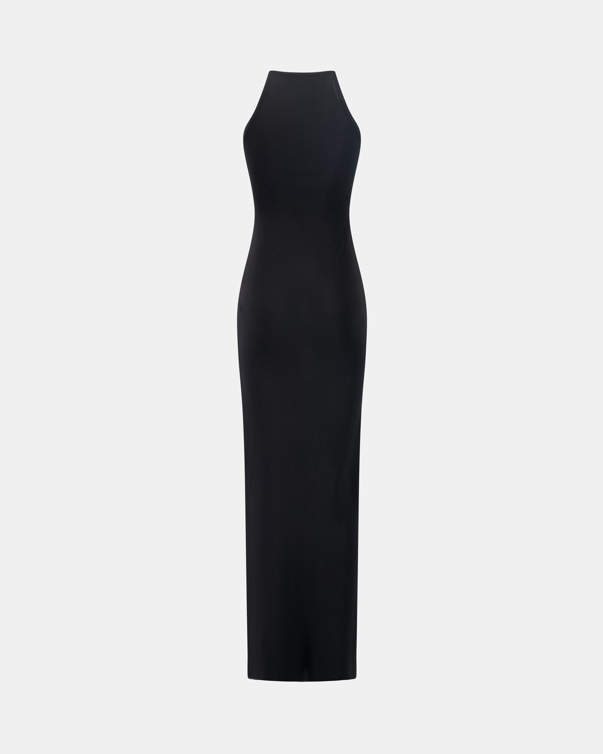 Nodaleto La Galpa Scoville robe noire satin fente XS/S