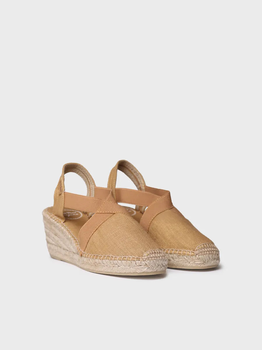 Toni Pons Ter espadrilles compensées coton vegan