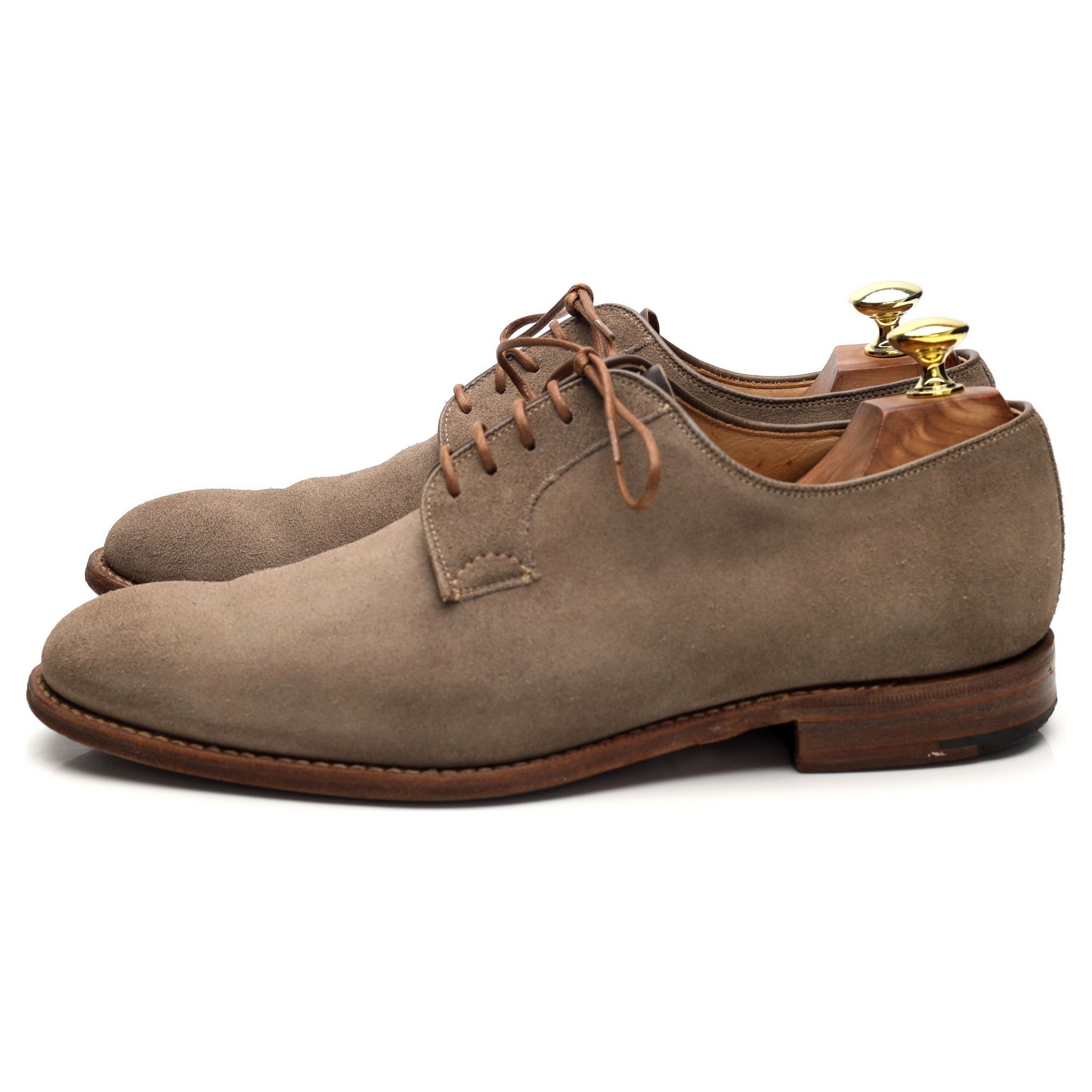 Dunhill Litsoon derby suède pierre UK 7.5
