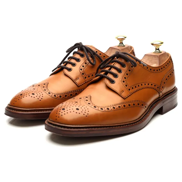 Loake Chester 2 derby cuir marron pointure UK 8
