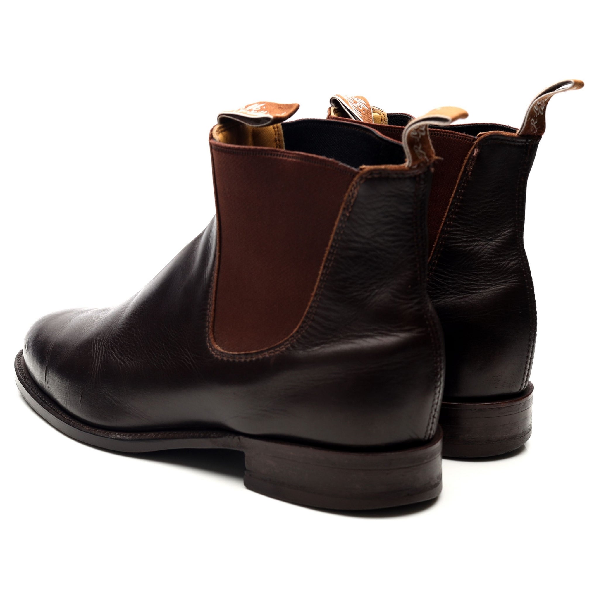 R.M. Williams Comfort Turnout chelsea cuir marron UK 9