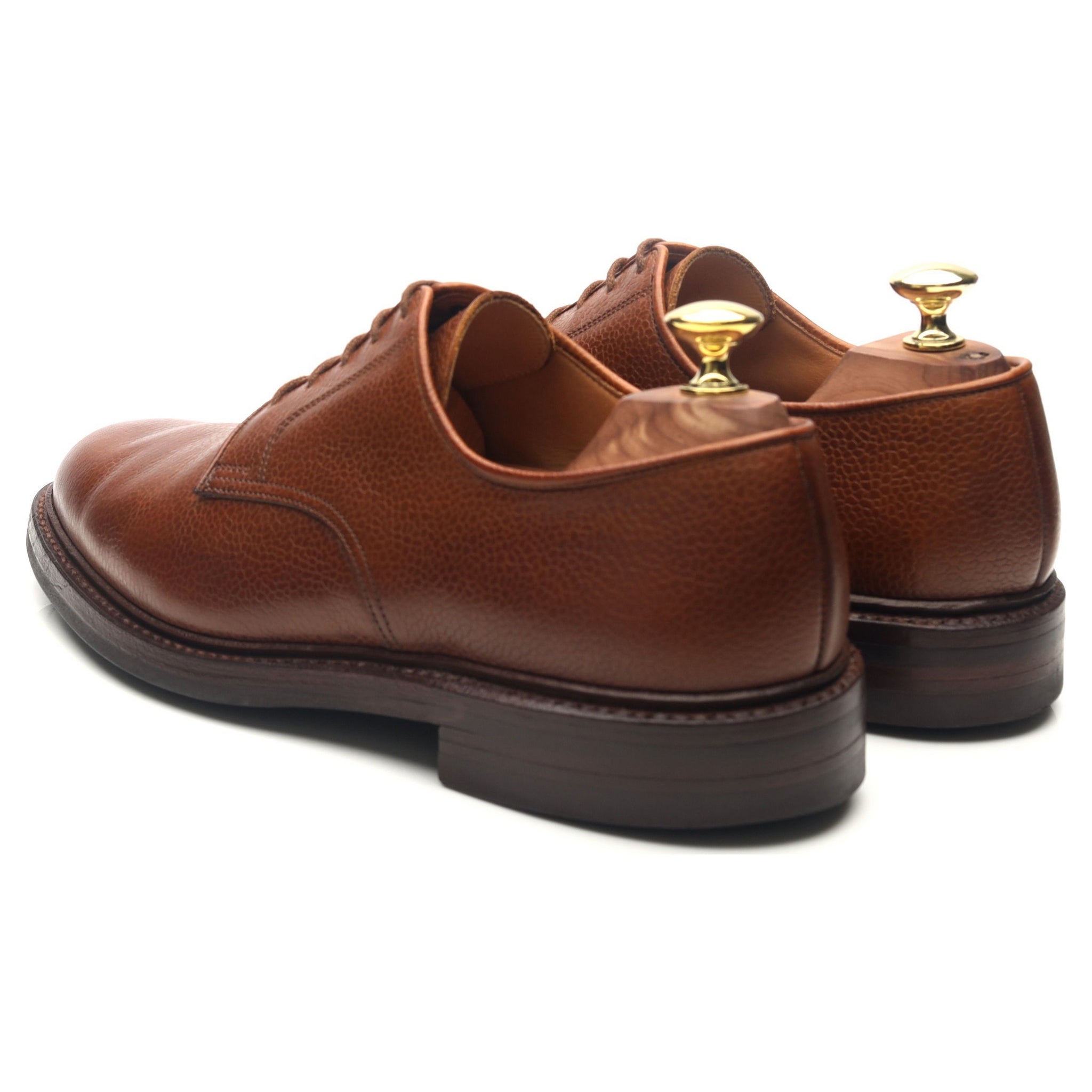 Crockett & Jones Grasmere derby cuir marron UK 7