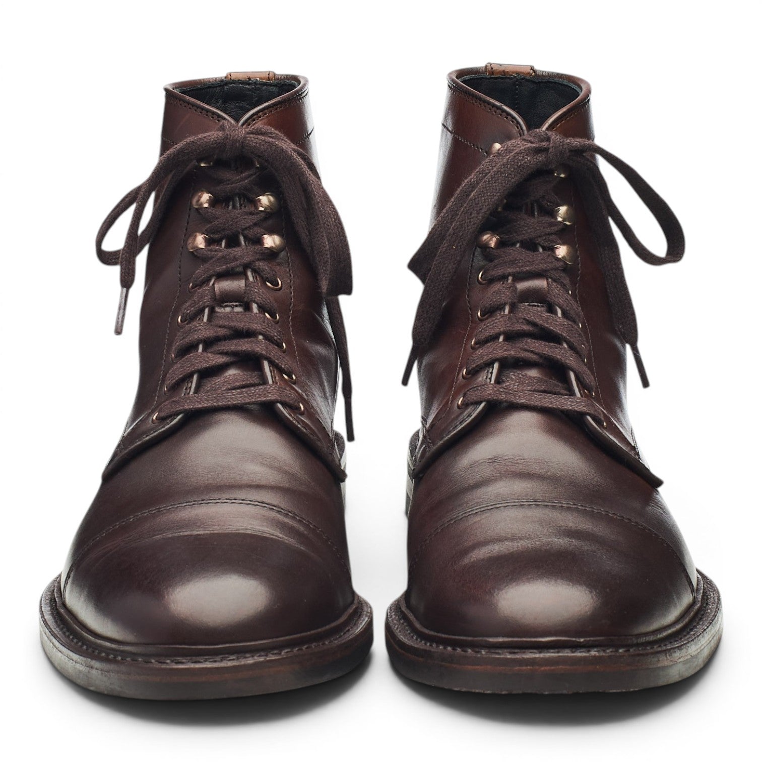 Allen Edmonds Landon boots cuir marron foncé UK 9,5