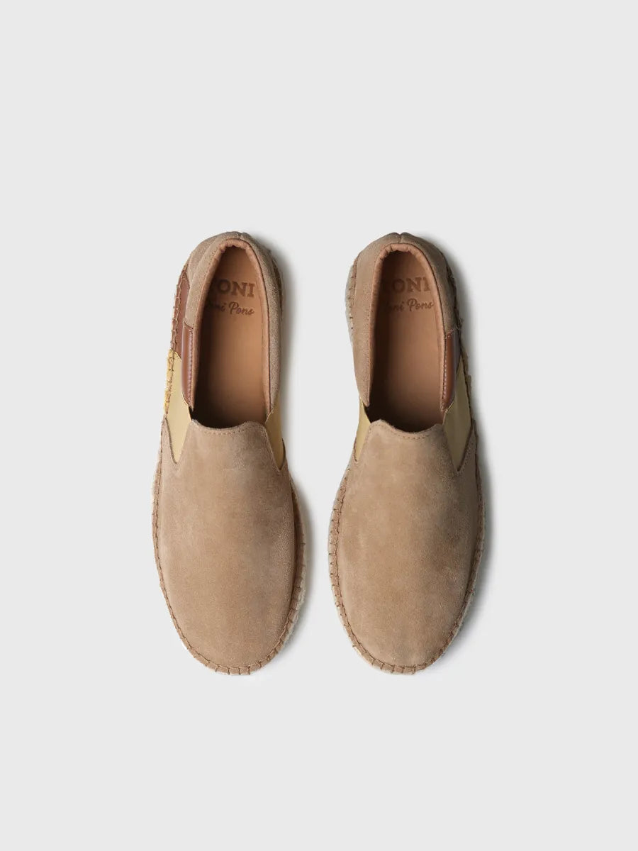 Toni Pons Marcel espadrilles homme cuir suède
