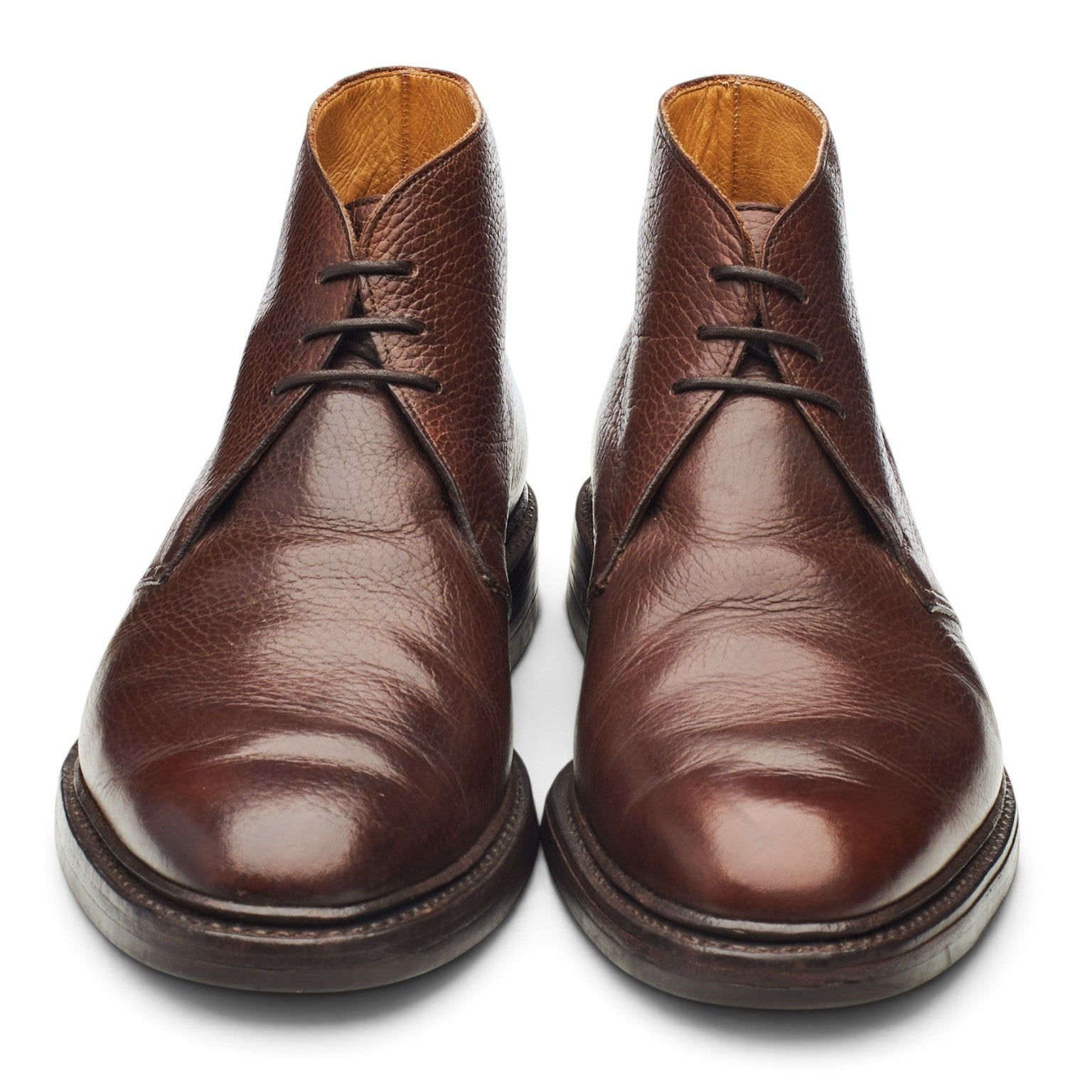 Crockett & Jones Brecon boots chukka cuir marron 7.5 UK