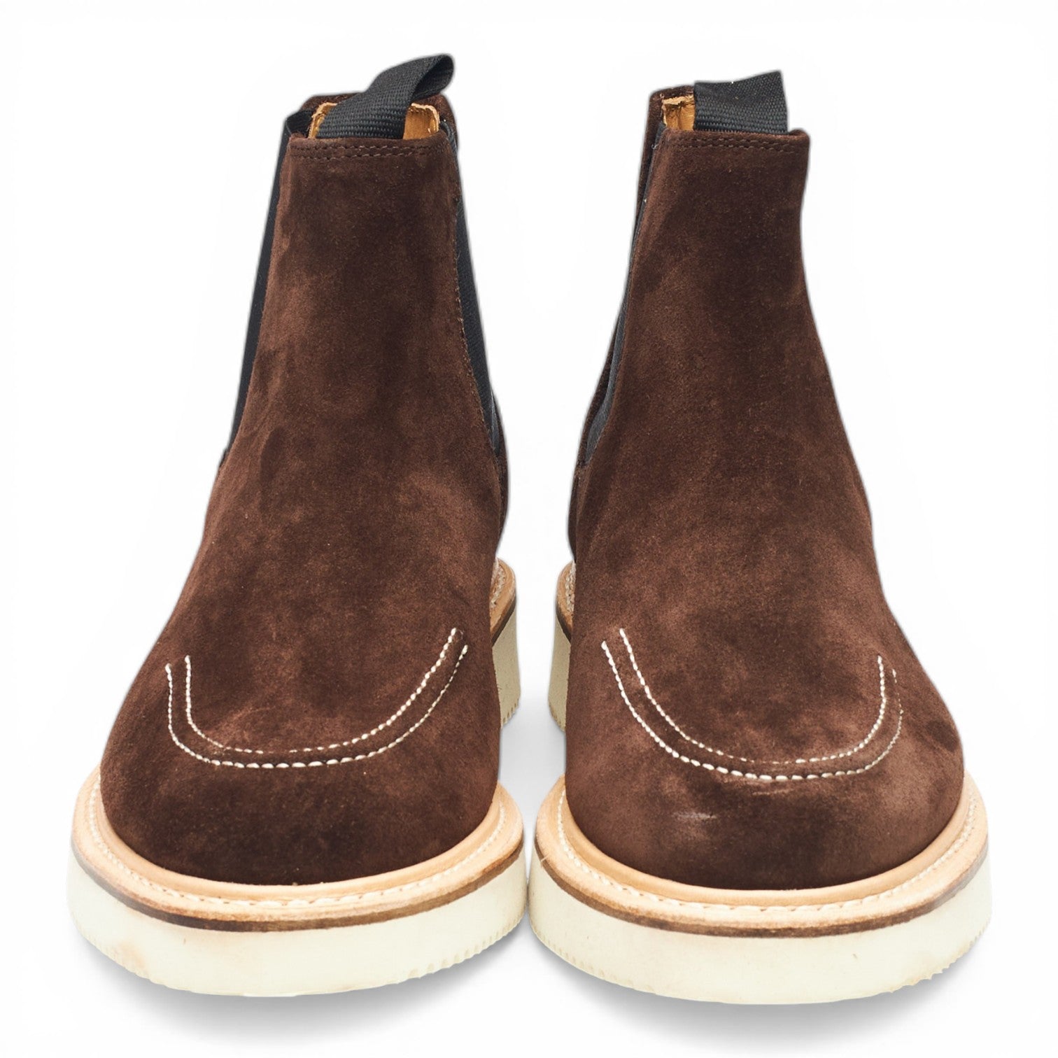 Easymoc Easy Chelsea bottines chelsea daim marron UK 7