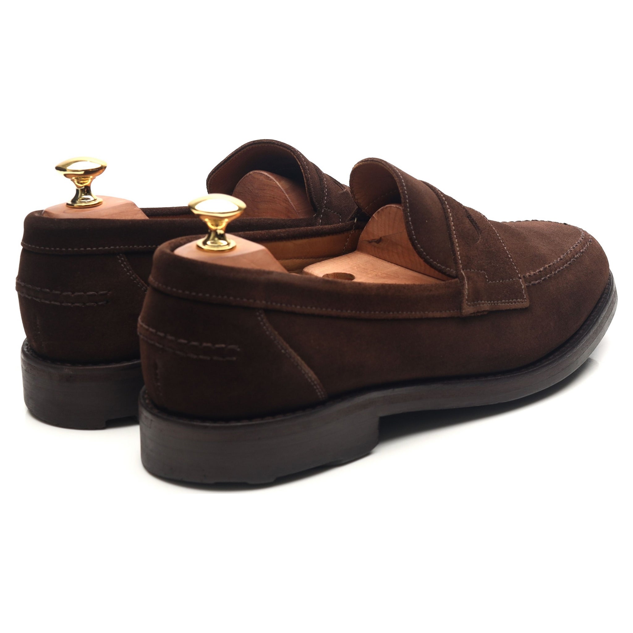 Alfred Sargent Hendon mocassins daim marron UK 9
