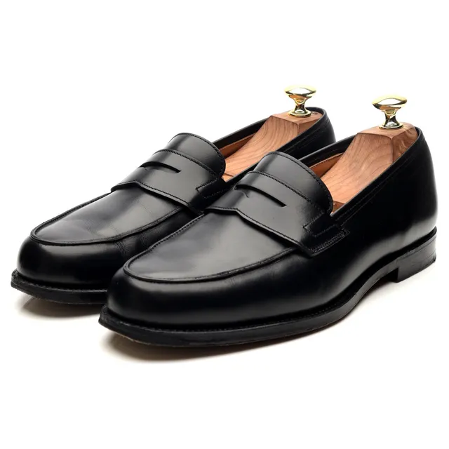 Crockett & Jones Grantham 2 mocassin cuir noir UK 7