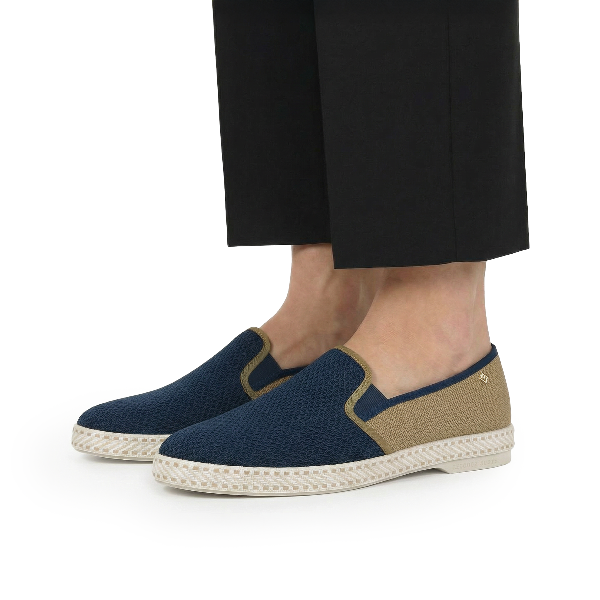 Rivieras Classic Match 9286 espadrilles toile marine