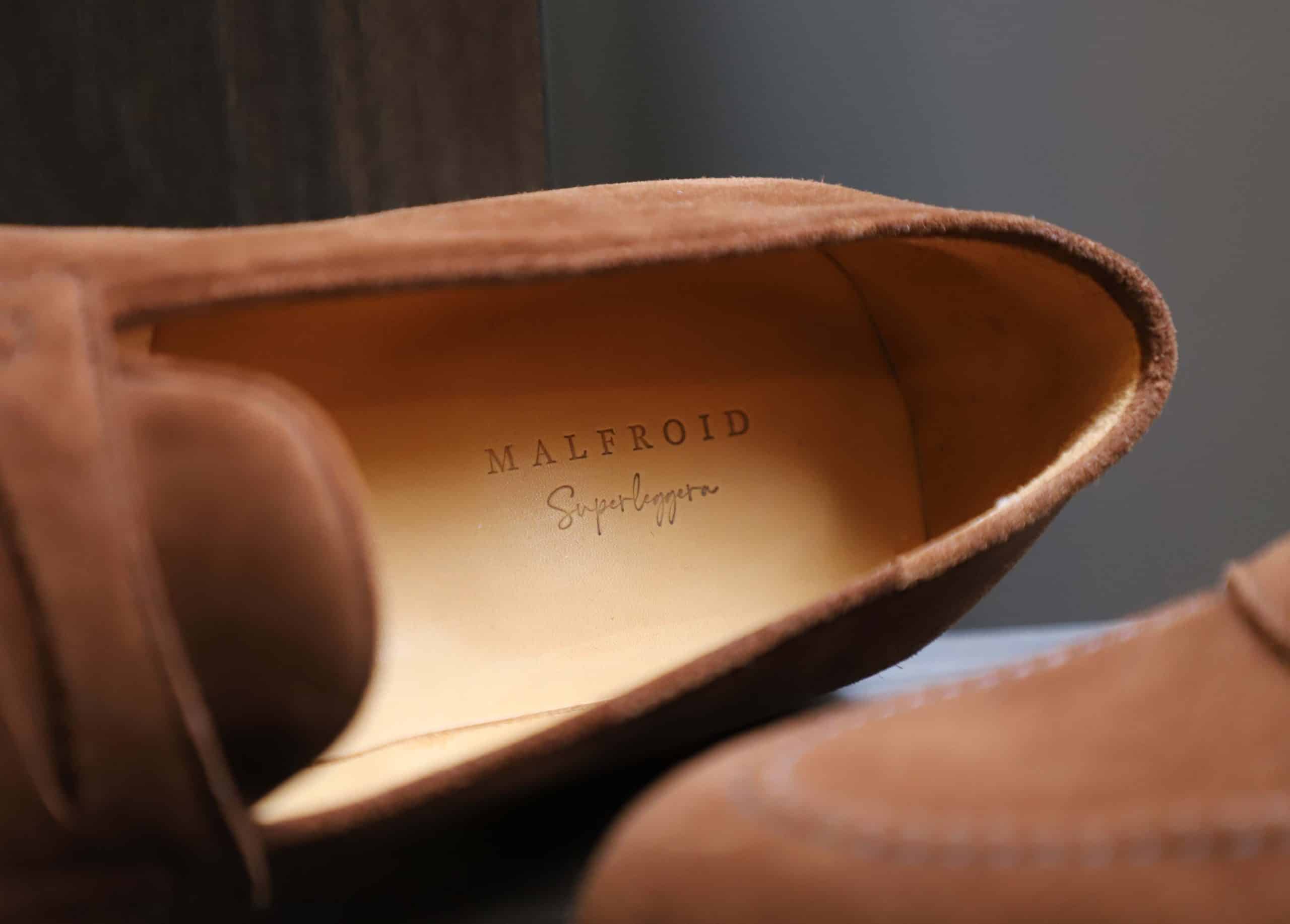 Malfroid Villalys Superleggera mocassins suède boucle