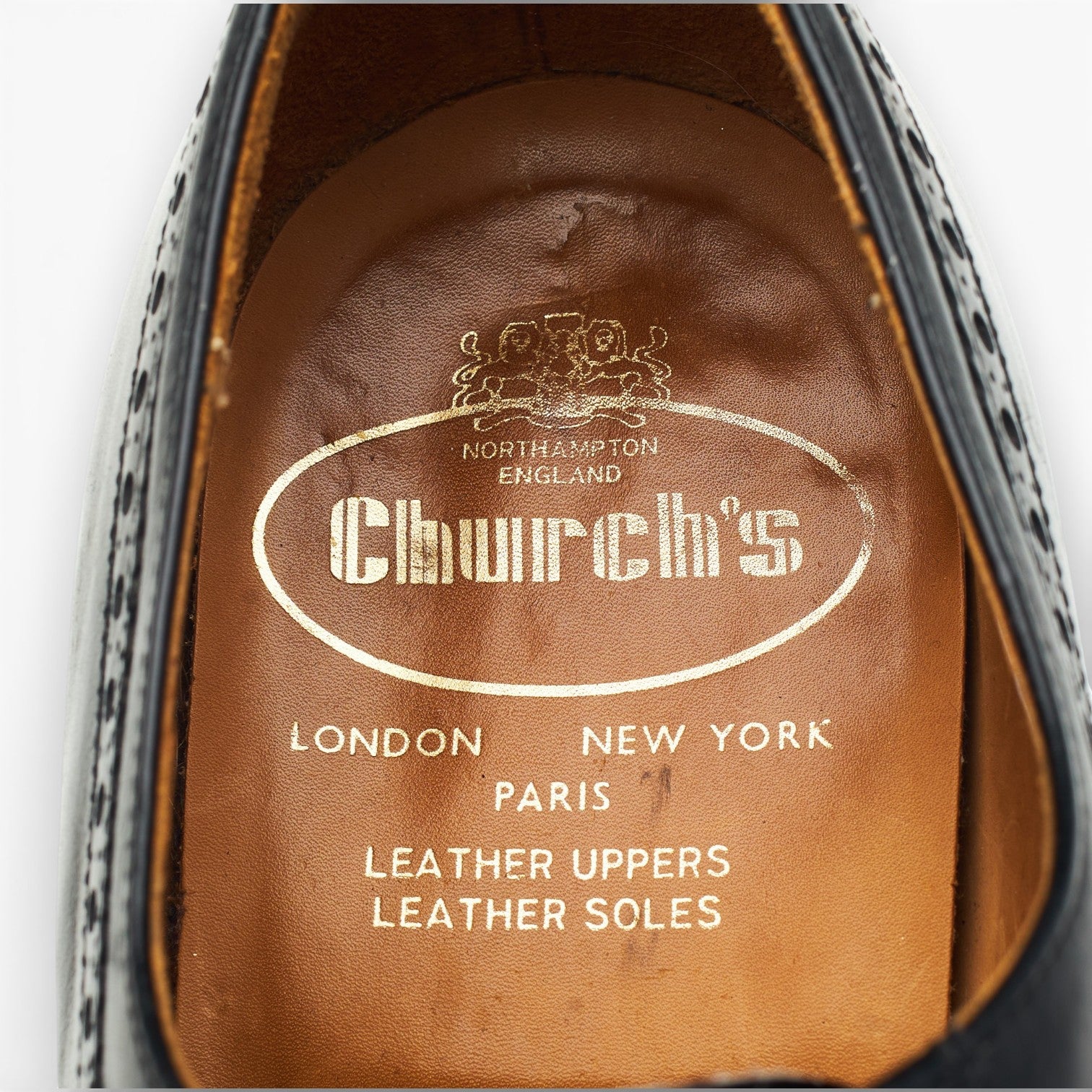 Church's King richelieu noir cuir pointure UK 7