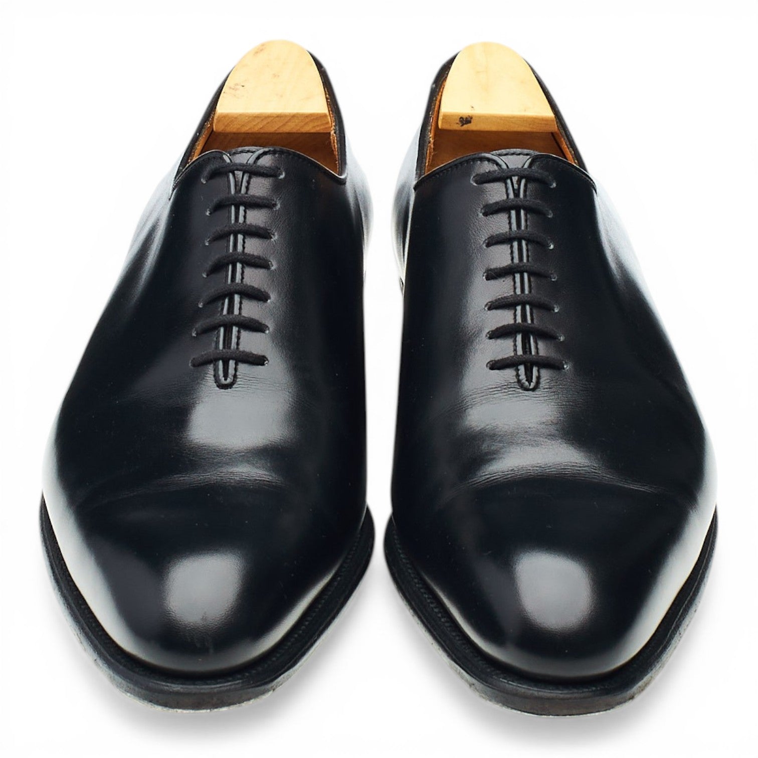 J.M. Weston 402 Flore richelieu cuir noir pointure 7 UK