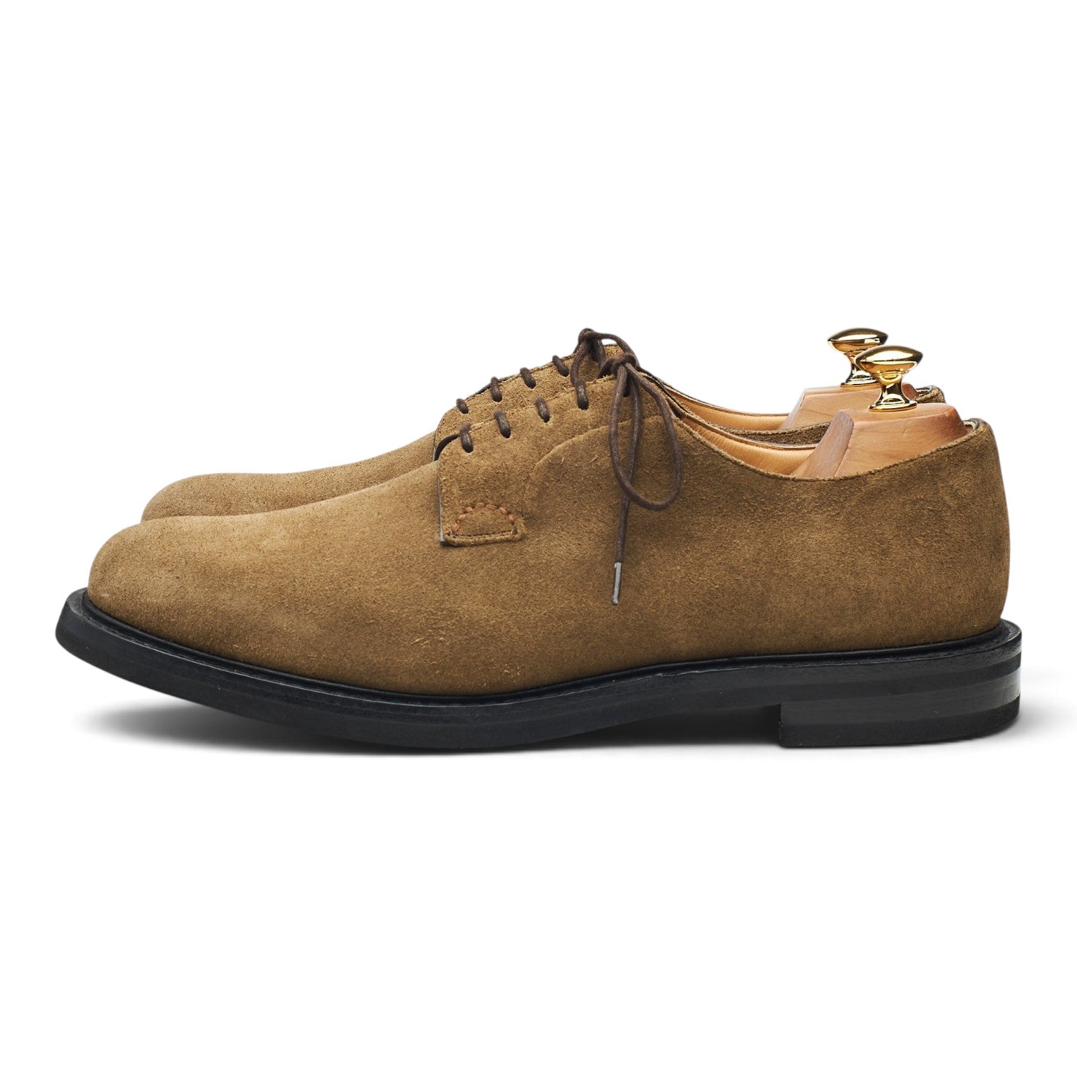 Church's Shannon Derby suède marron clair UK 10,5