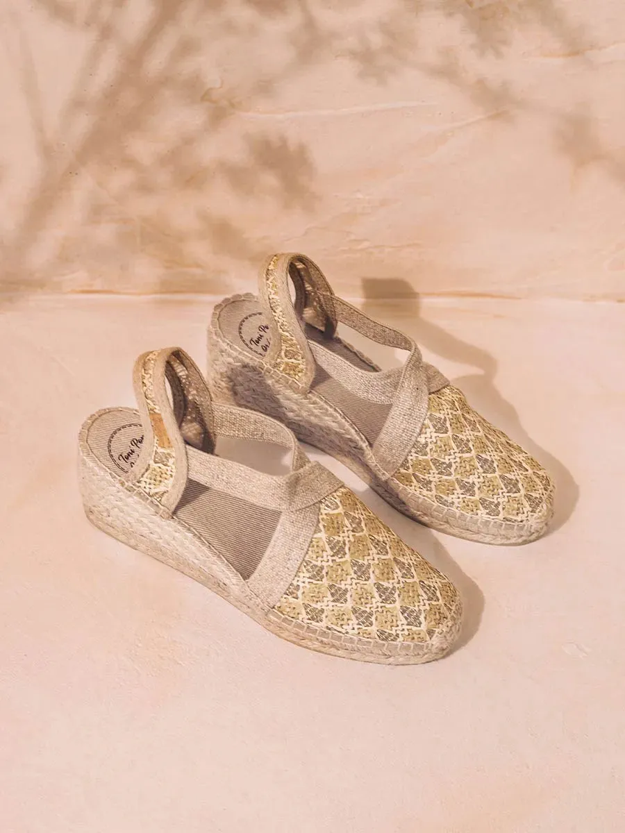 Toni Pons Terra-TT espadrille compensée vegan