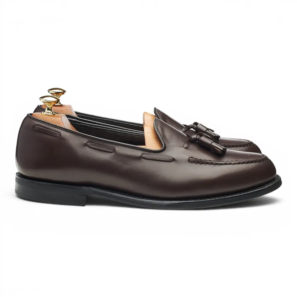 Church's Chicane mocassins glands cuir marron 9.5 UK