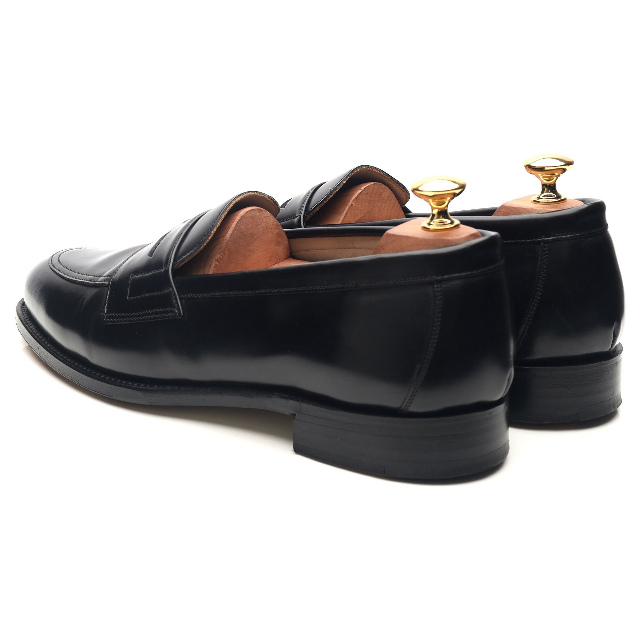 Grenson Bartlett mocassins cuir noir UK 9.5
