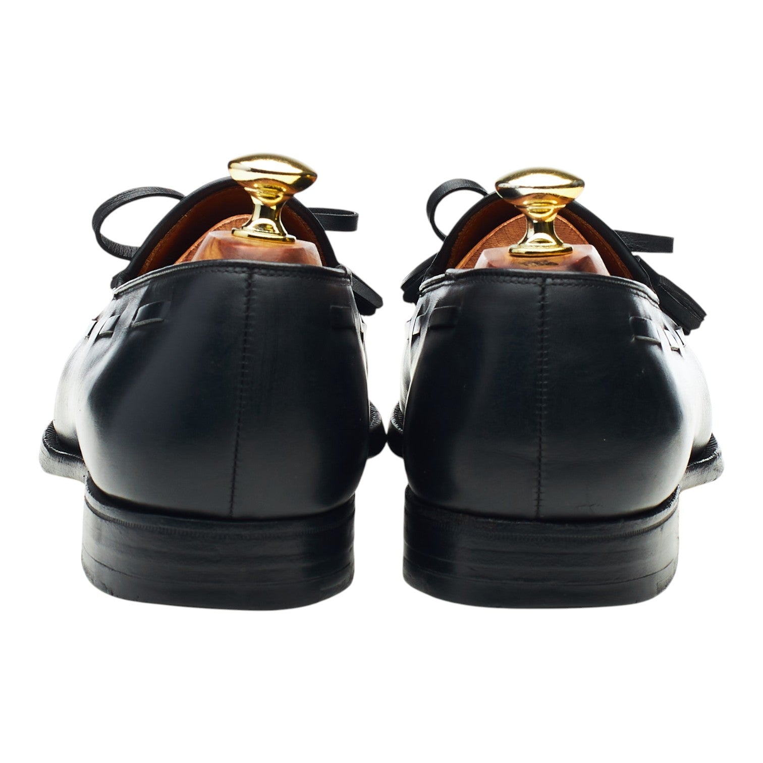 Ralph Lauren Davis mocassins cuir noir 7 UK