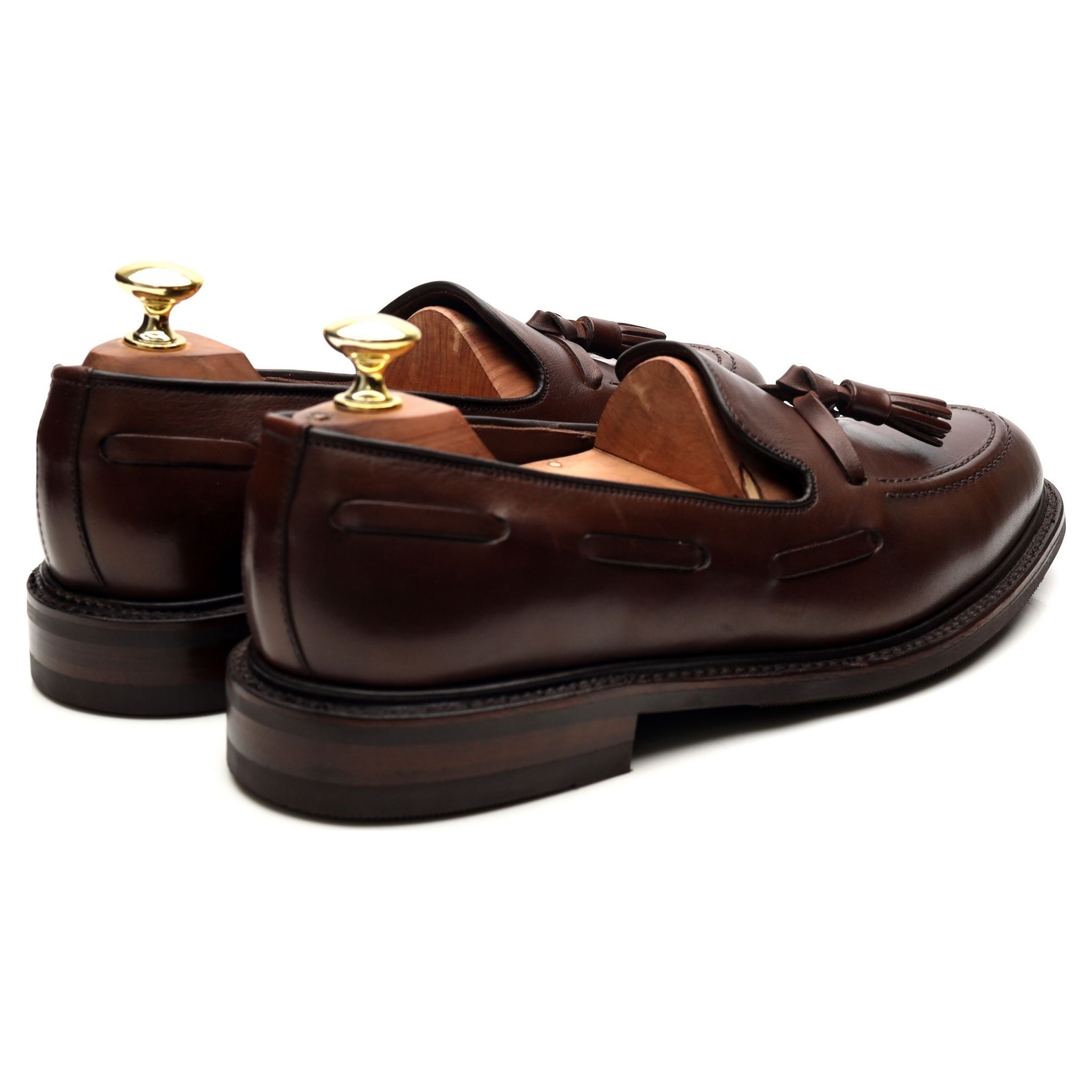 Loake 1880 Nottingham mocassins cuir marron UK 7