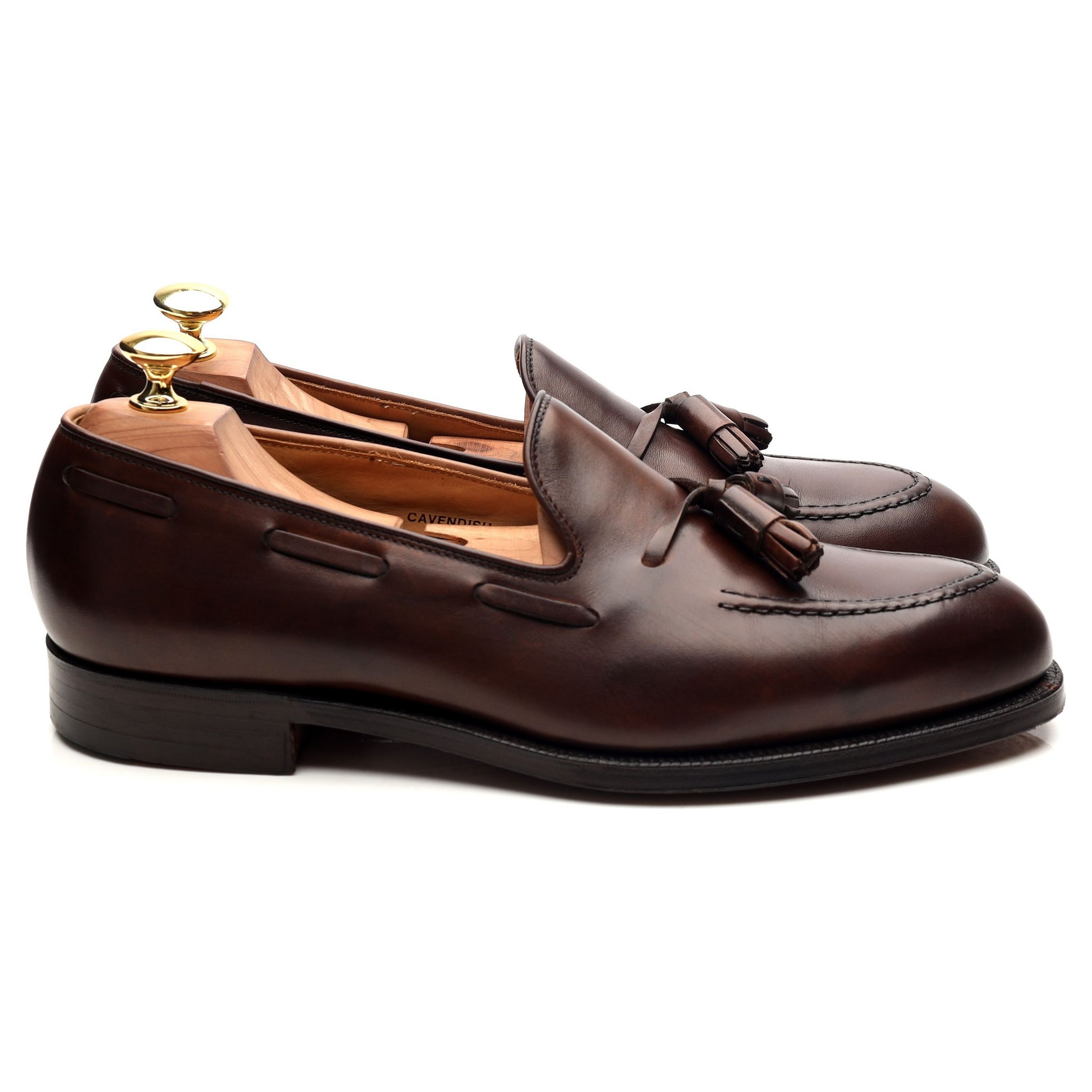 Crockett & Jones Cavendish 2 mocassin cuir marron UK 8.5