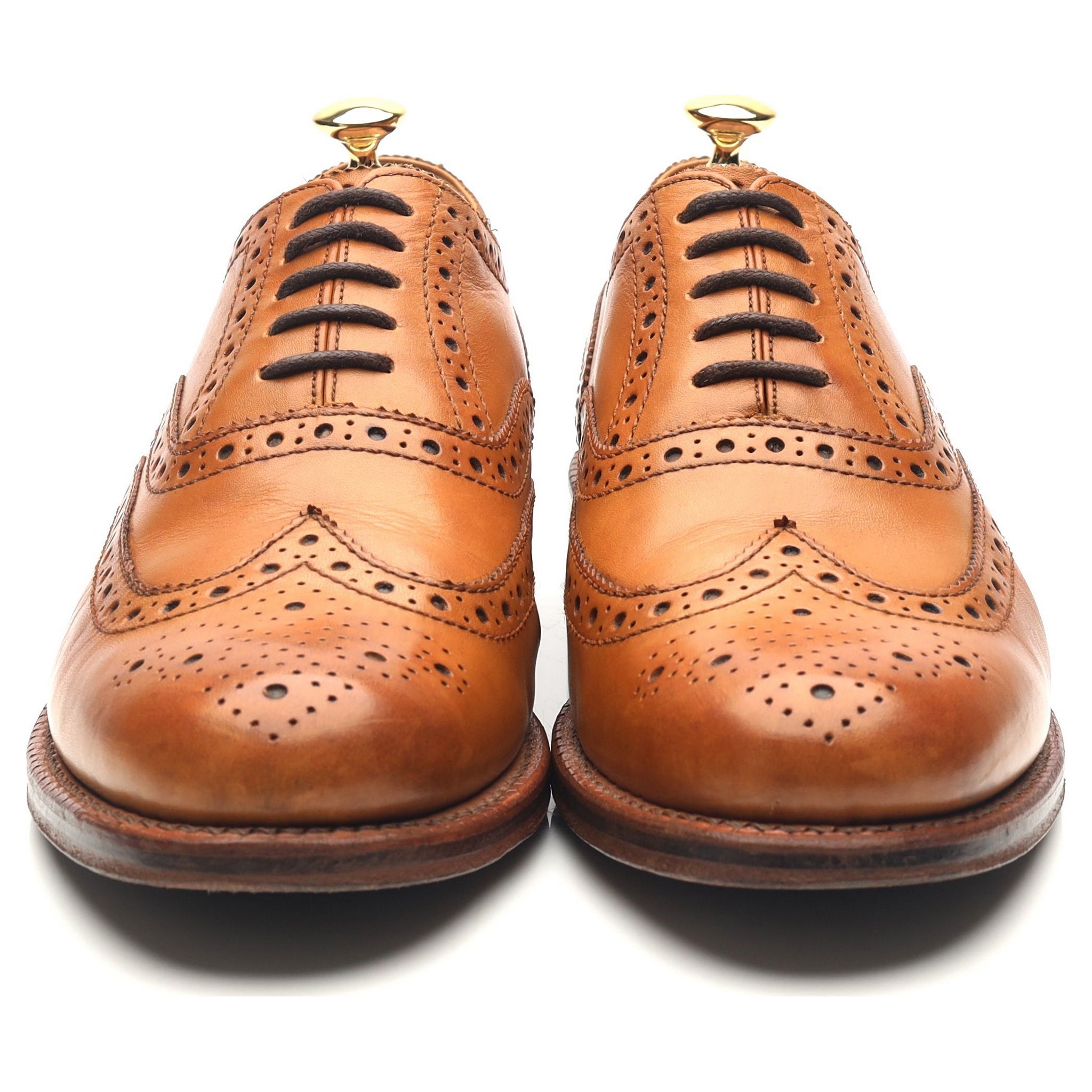 Grenson Stanley Brogues cuir marron pointure UK 9