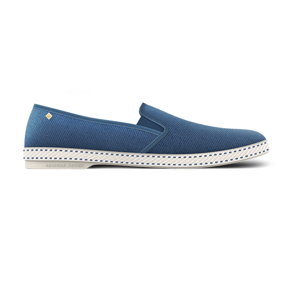 Rivieras Classic Toile 1014 Espadrille Bleu Coton