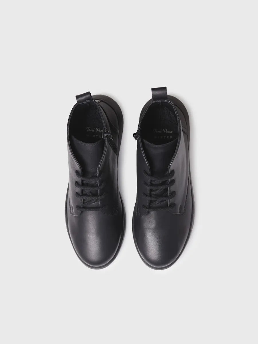 Toni Pons Pescara bottine cuir noir femme