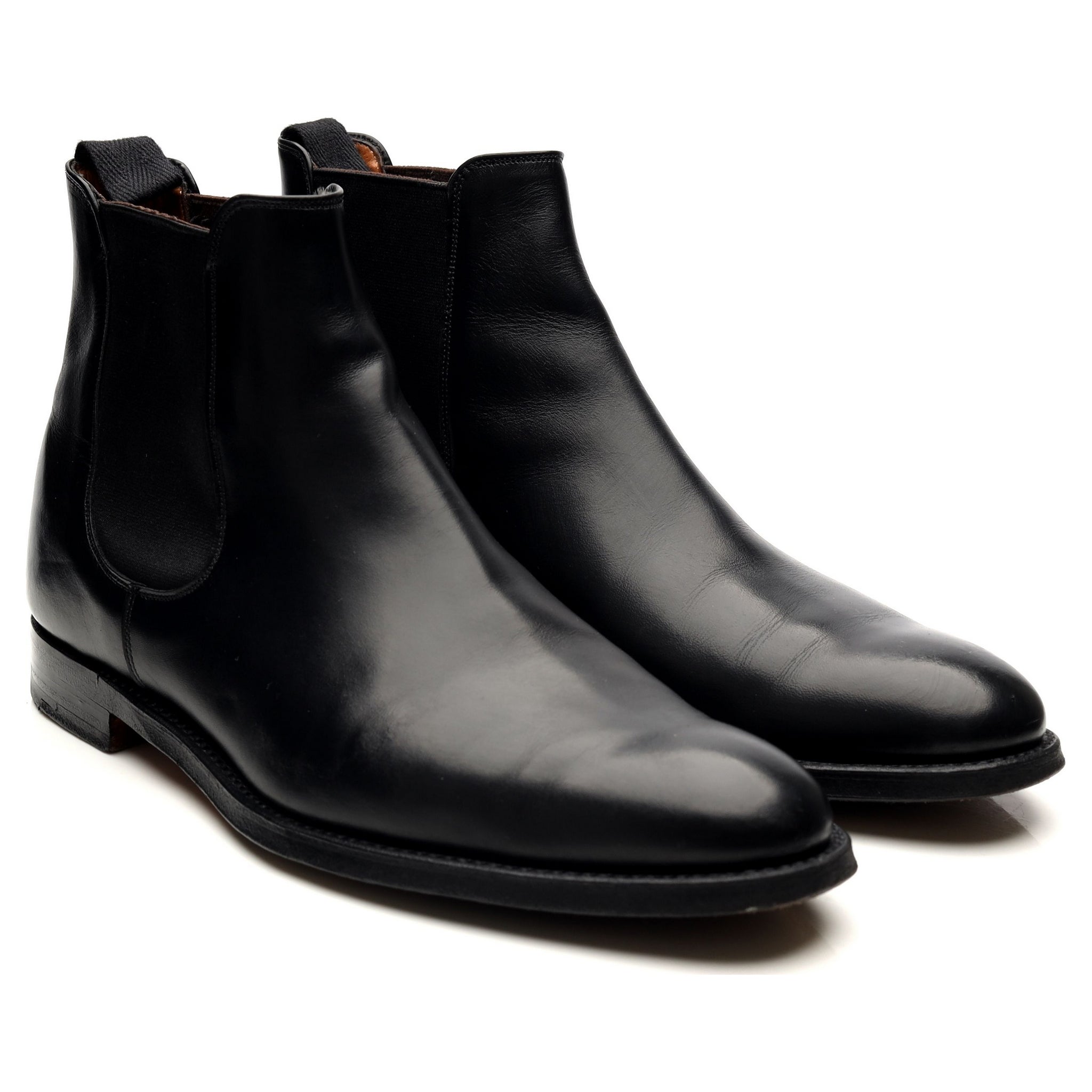 Cheaney Threadneedle bottines chelsea cuir noir UK 7.5