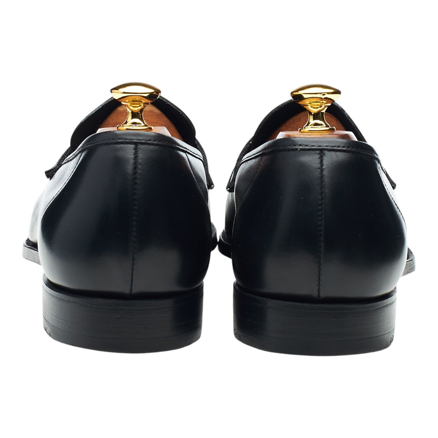 Peal & Co mocassin cuir noir pointure UK 10.5