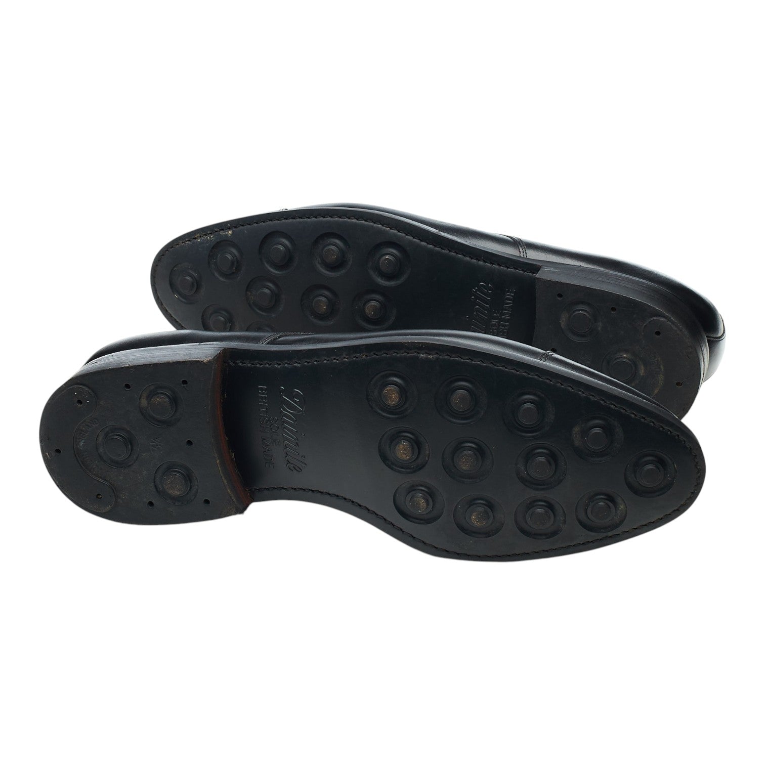 Barker derby cuir noir pointure UK 7.5 semelle gomme