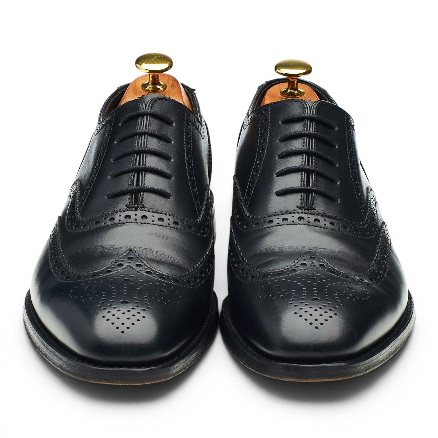 Loake 1880 Buckingham richelieu cuir noir UK 7.5