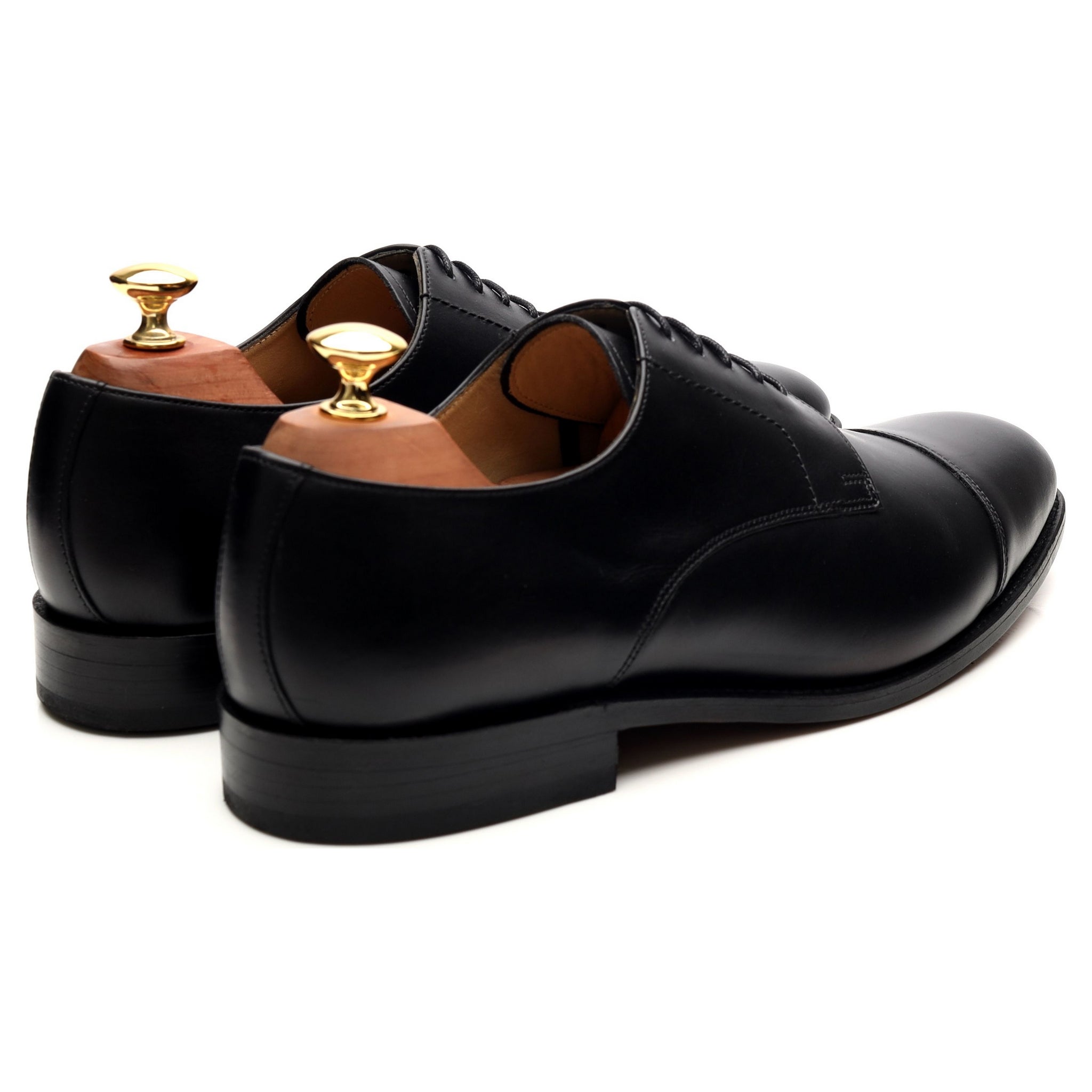 Barker Epping derbys cuir noir pointure UK 9