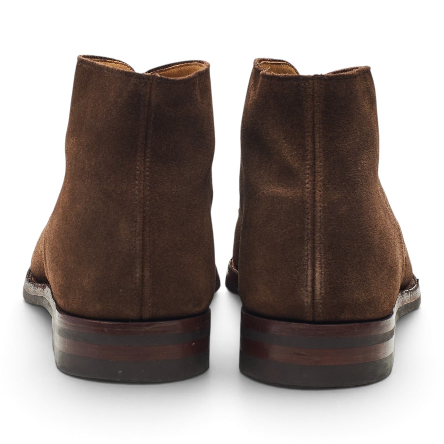Crockett & Jones Tetbury boots daim marron UK 9.5