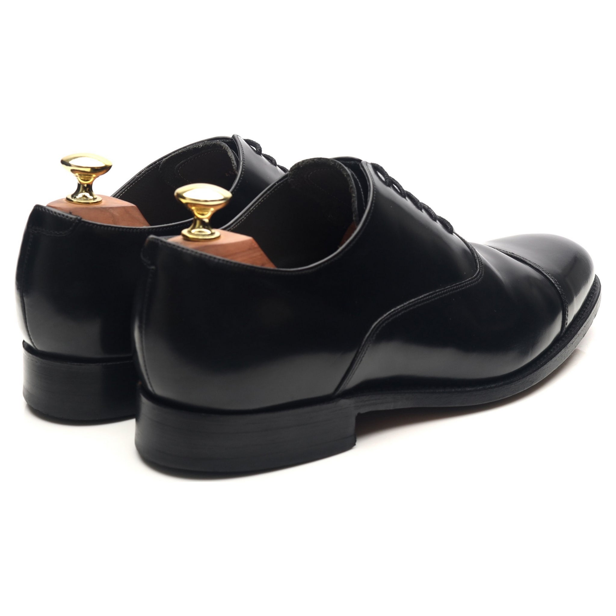 Barker Winsford richelieu cuir noir UK 7,5 poli