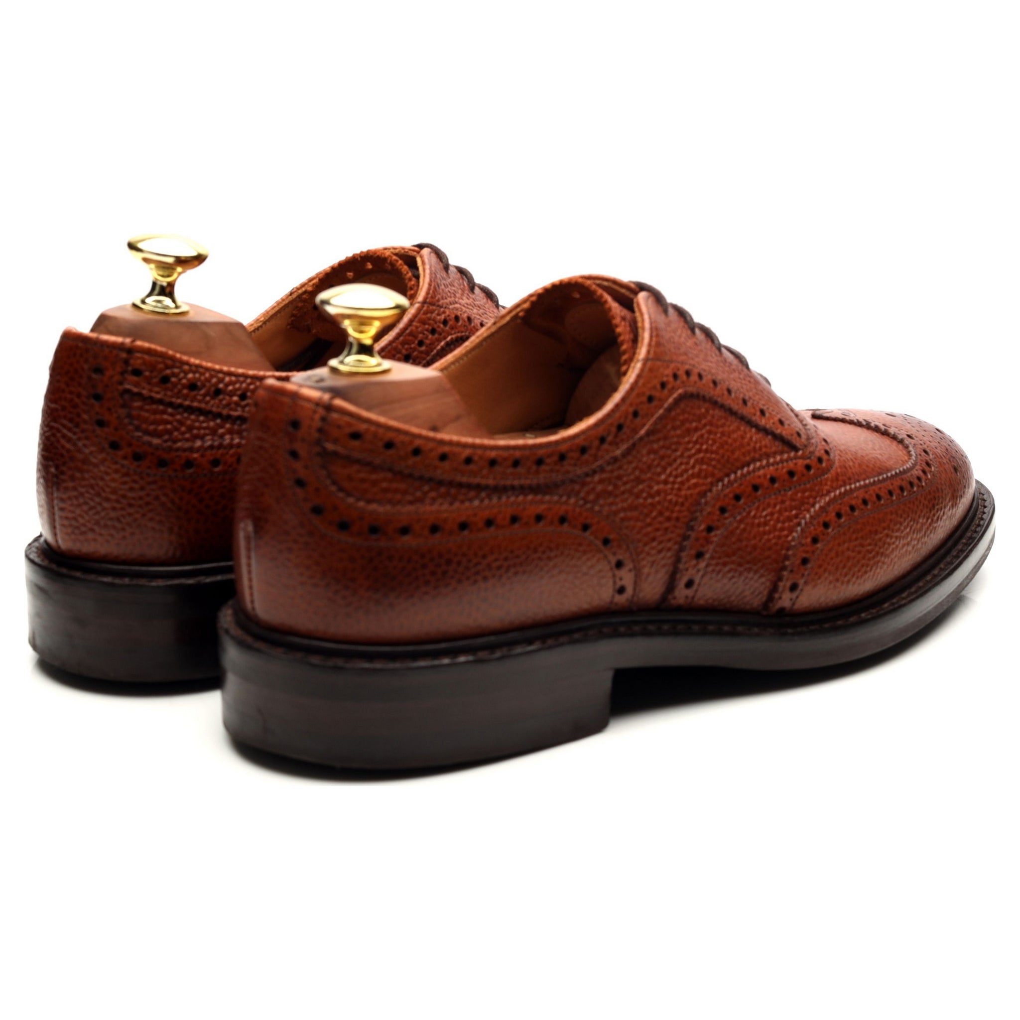 Cheaney Hythe II richelieu cuir brogue marron UK 7