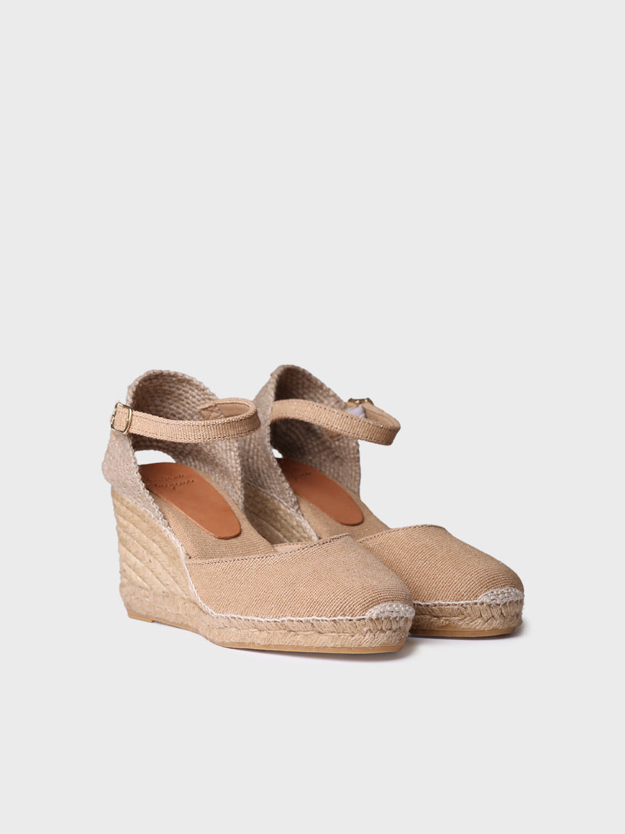 Toni Pons Piper-GY espadrilles compensees toile 9 cm