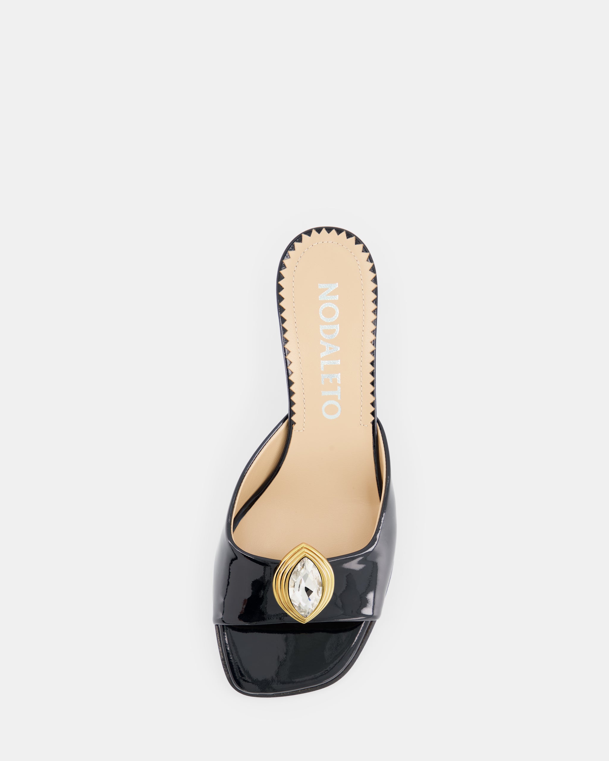 Nodaleto x Julietta clip chaussure pétale cristal