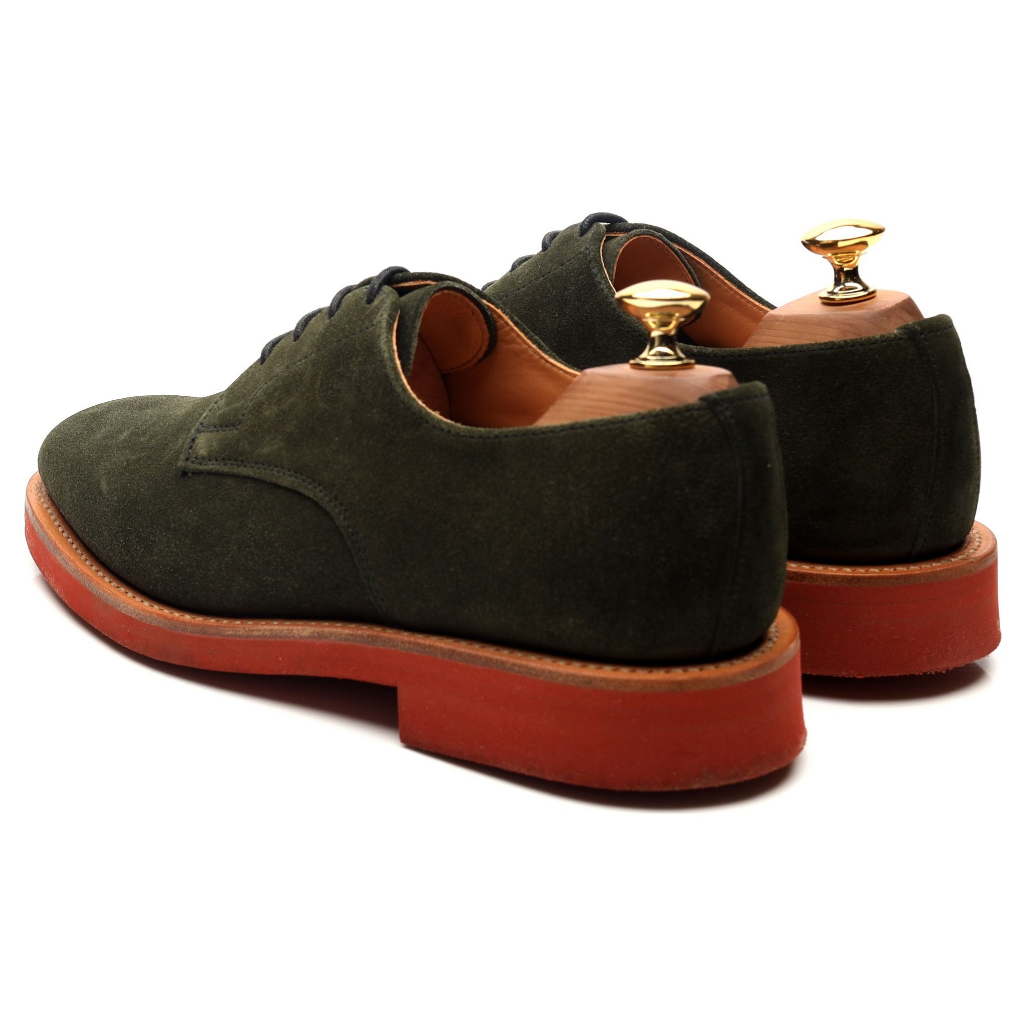 Sanders Jack derby daim vert pointure UK 6,5 homme