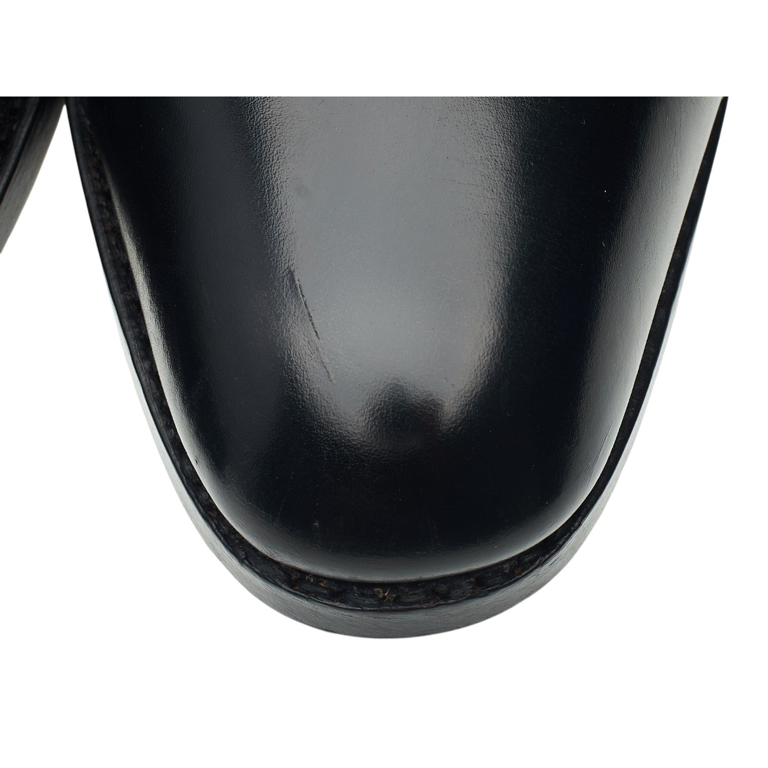 J.M. Weston 415 richelieu cuir noir UK 6.5