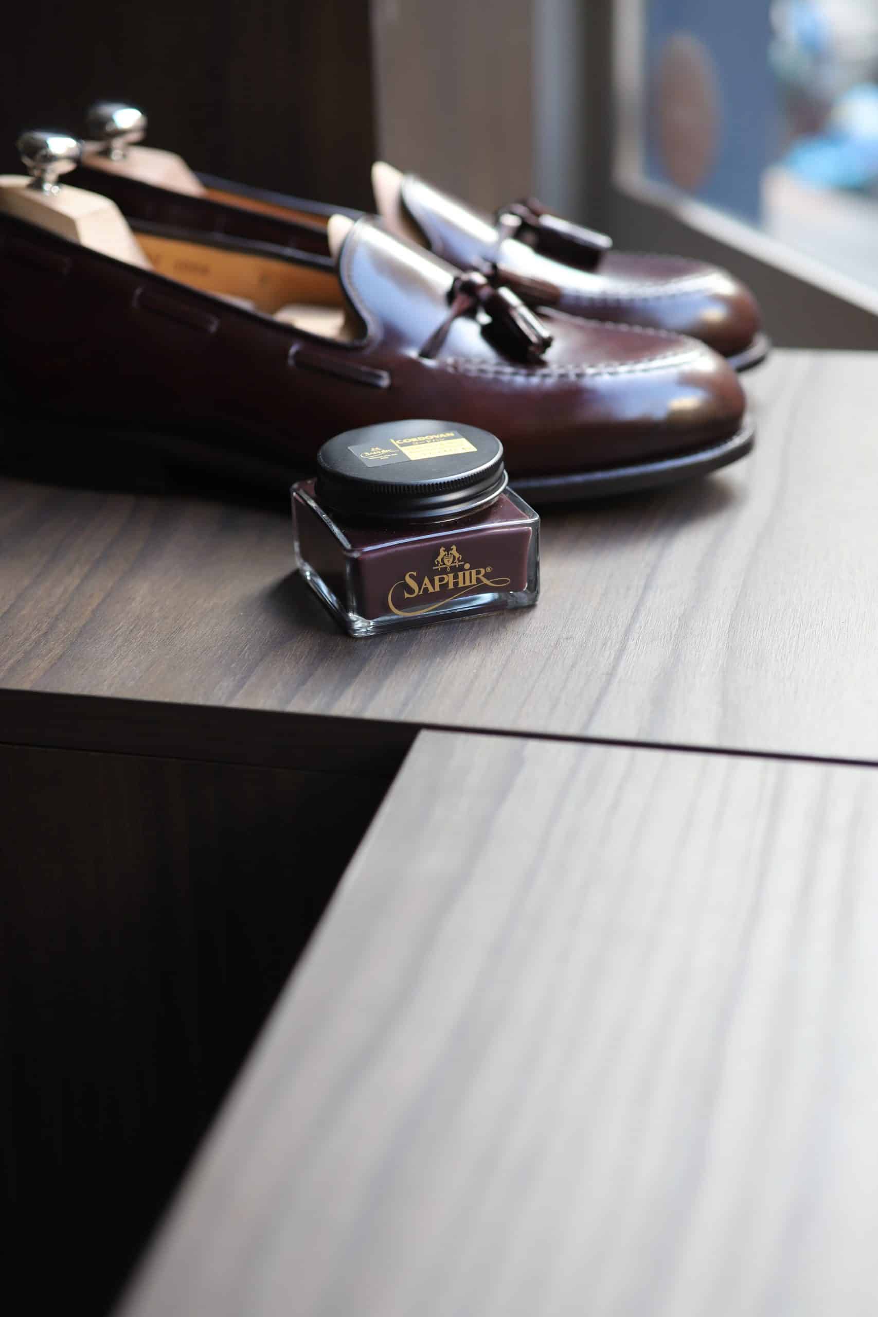 Malfroid huile cuir cordovan entretien chaussures