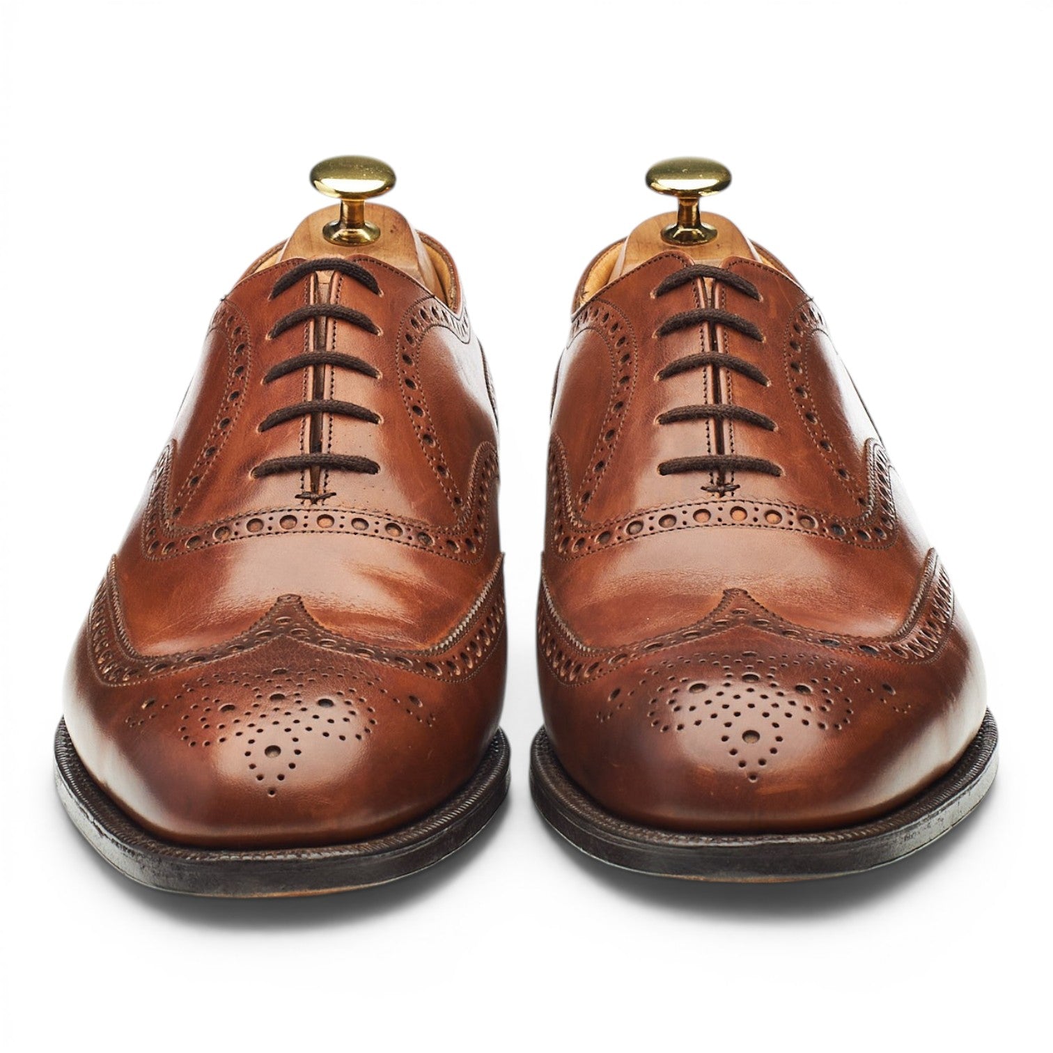 Church's Chetwynd oxford cuir cognac UK 8