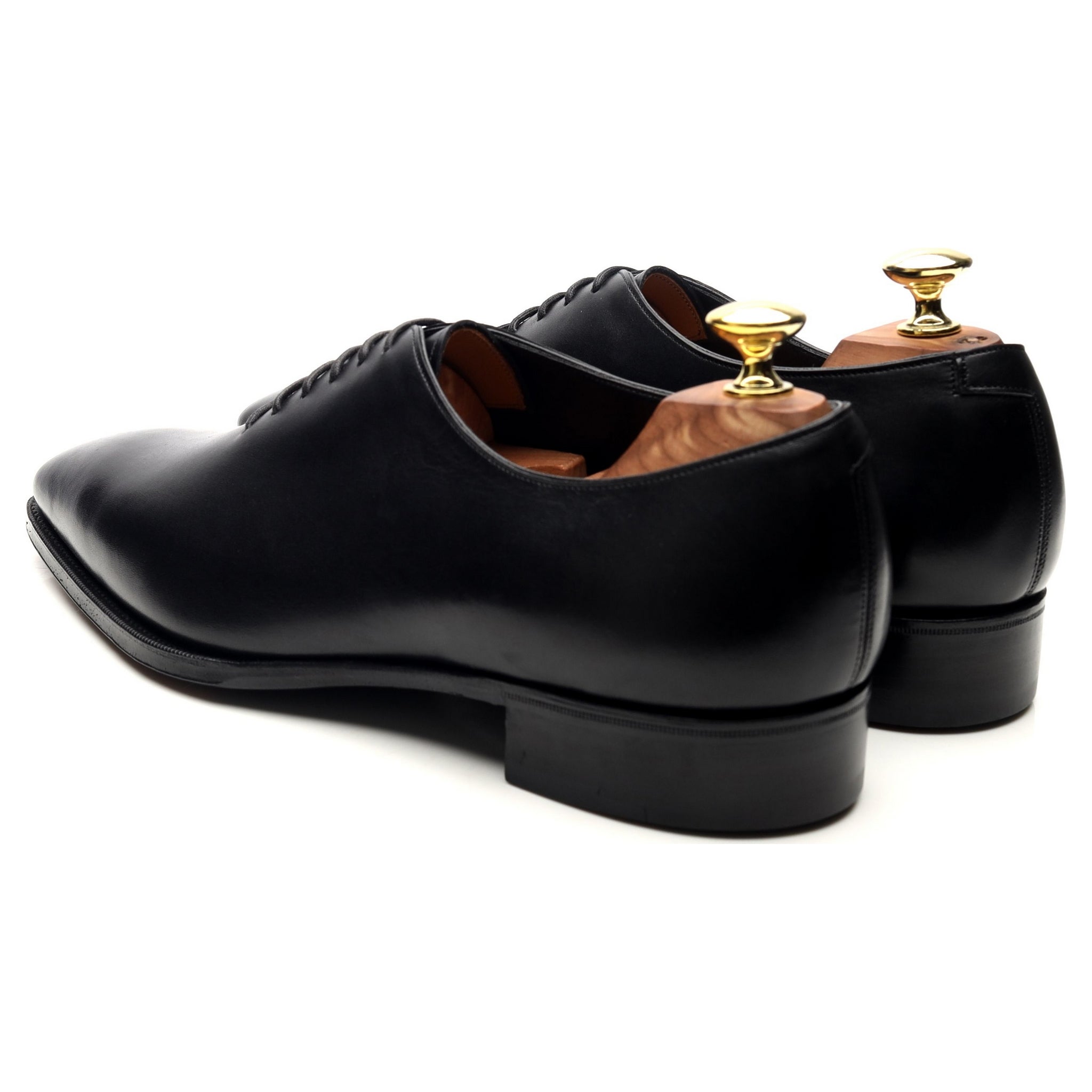 Gaziano & Girling Sinatra oxford cuir noir UK 8