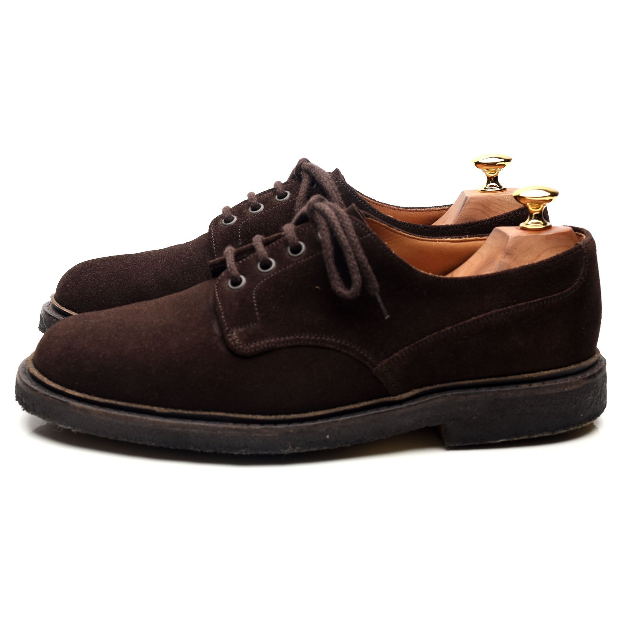 Church's Chilcote derby suède marron UK 9 G