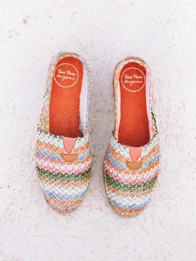 Toni Pons Arlet-NZ espadrilles plates raphia vegan