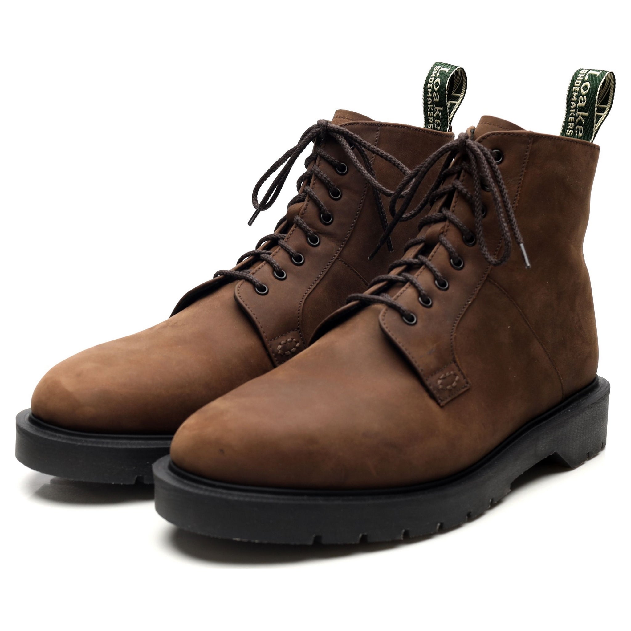 Loake Niro bottine nubuck marron 8 UK