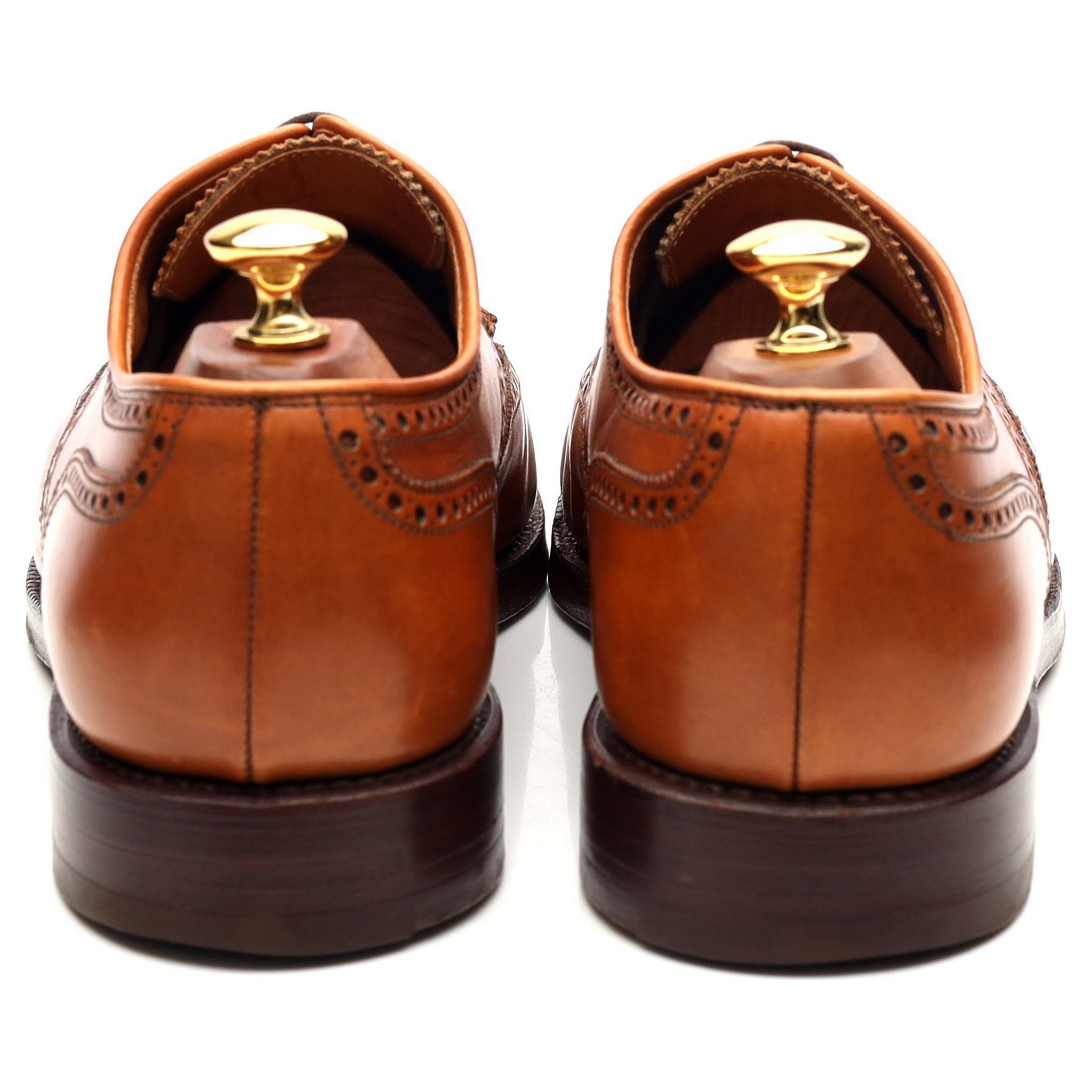 Crockett & Jones Cardiff derbies cuir camel pointure UK 9.5