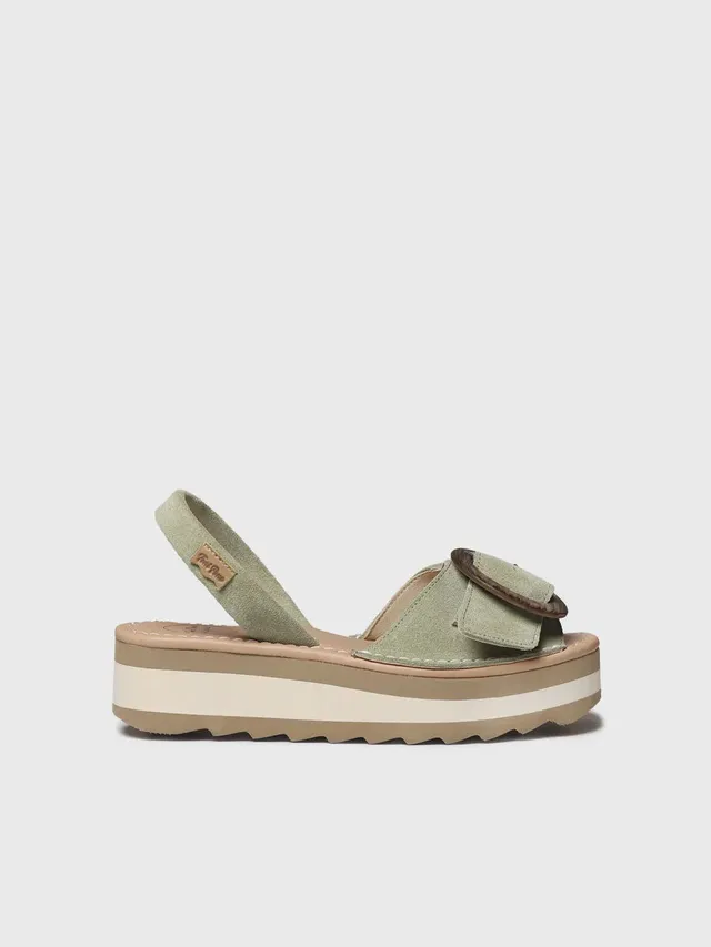 Toni Pons Saura sandale cuir plateforme boucle 4 cm