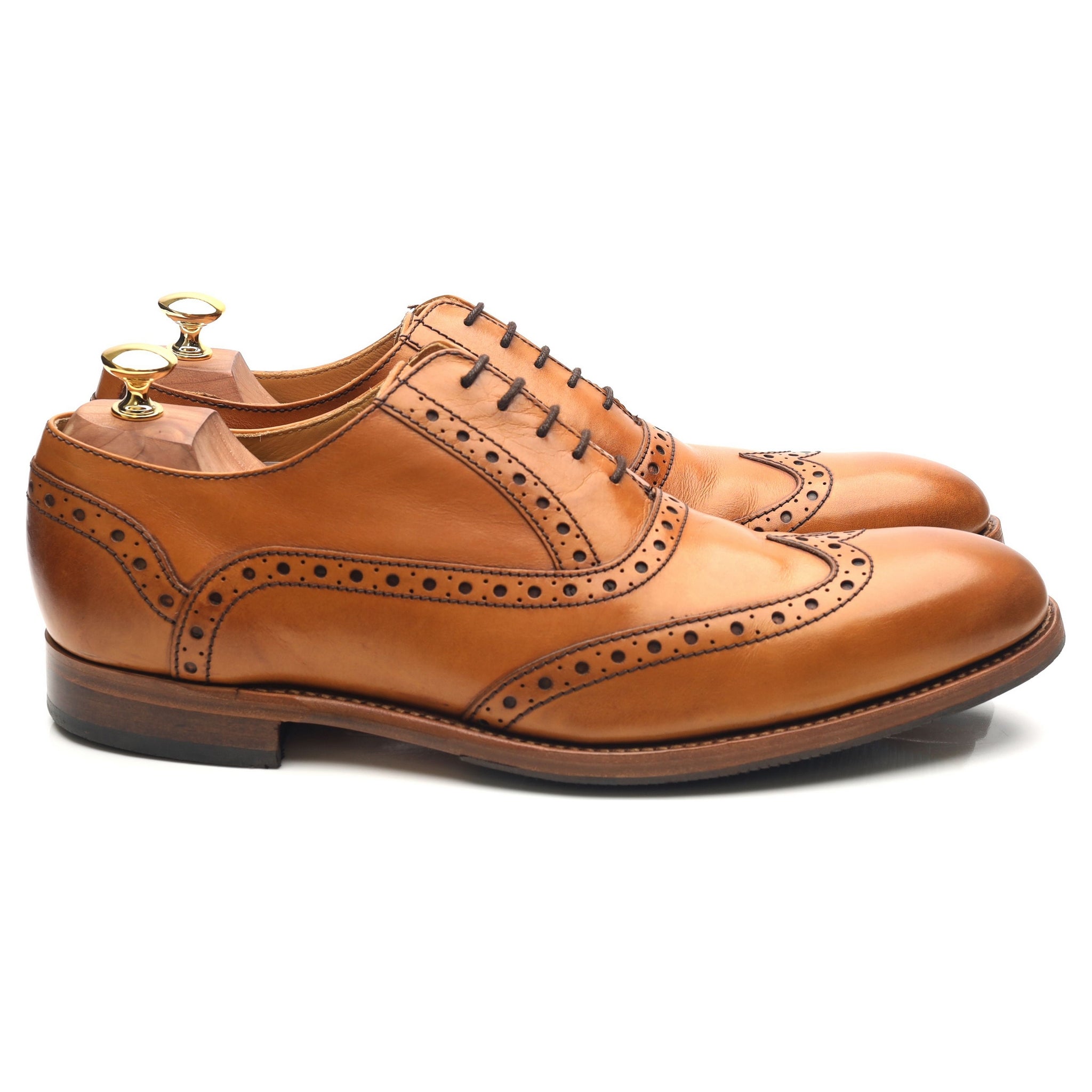 Barker Grant richelieu cuir marron 10 UK
