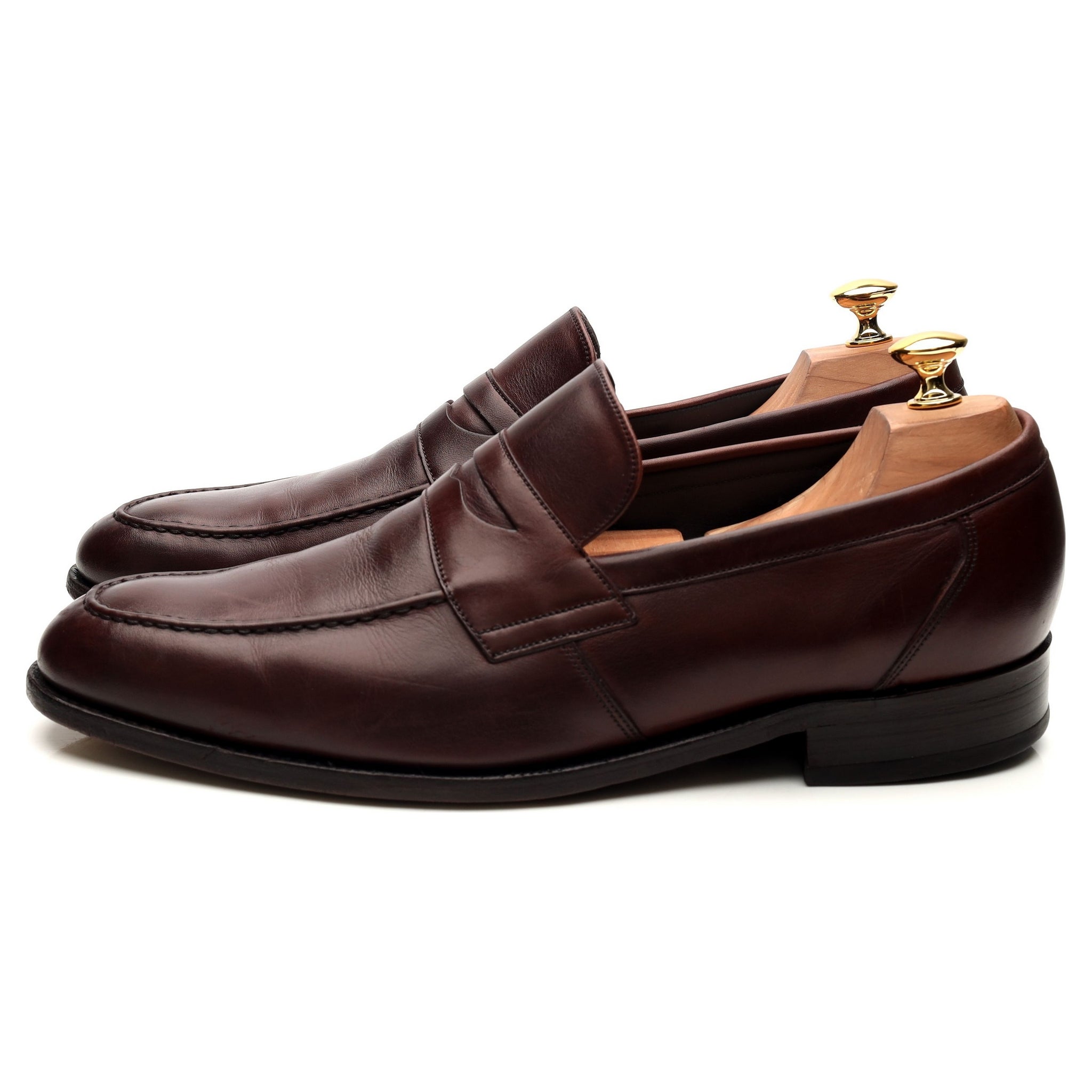Barker mocassins cuir bordeaux pointure UK 10